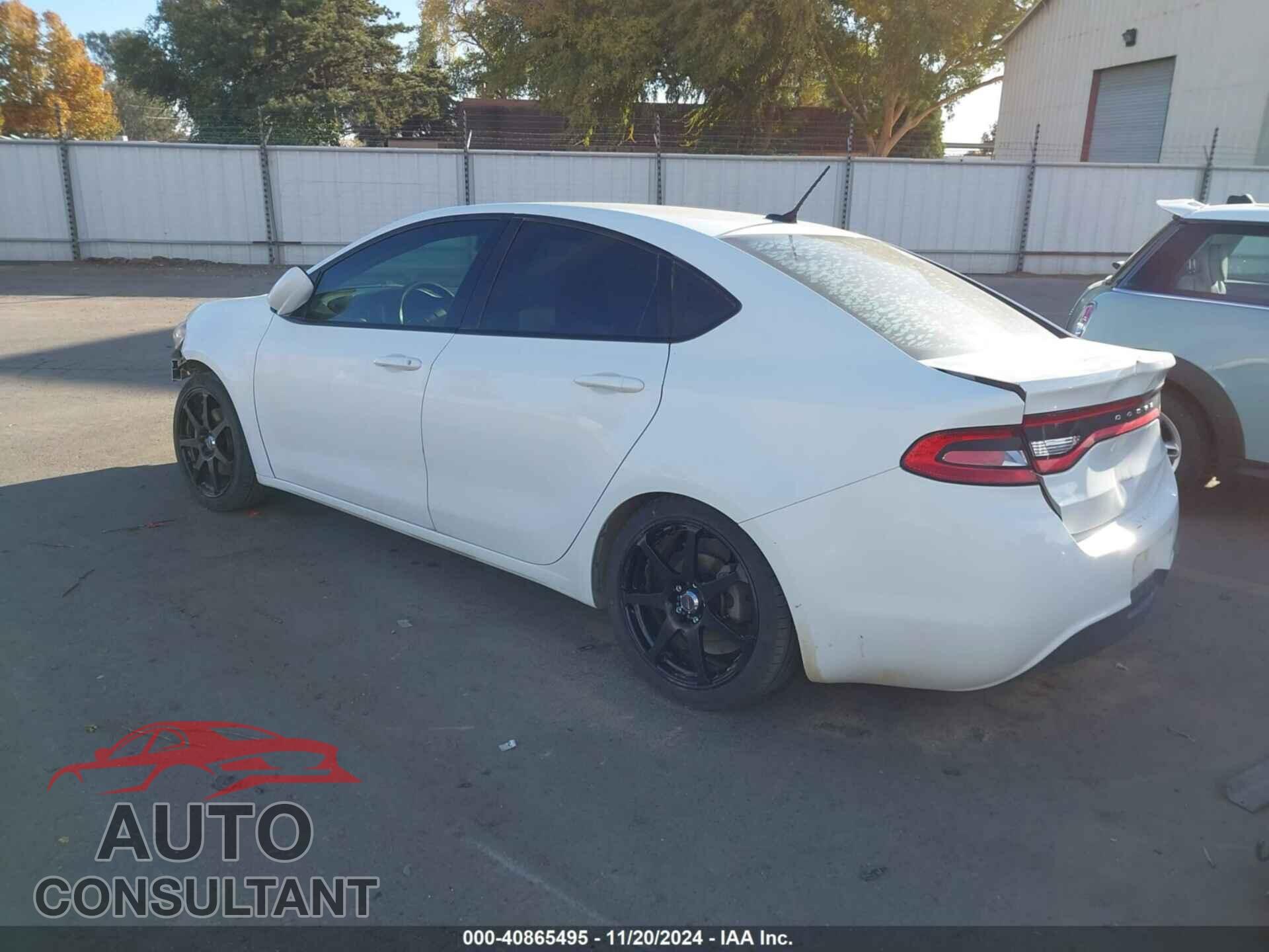 DODGE DART 2015 - 1C3CDFBB1FD351170