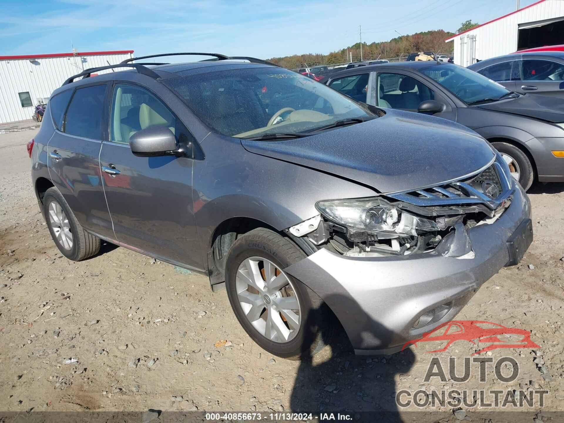 NISSAN MURANO 2011 - JN8AZ1MU3BW068035