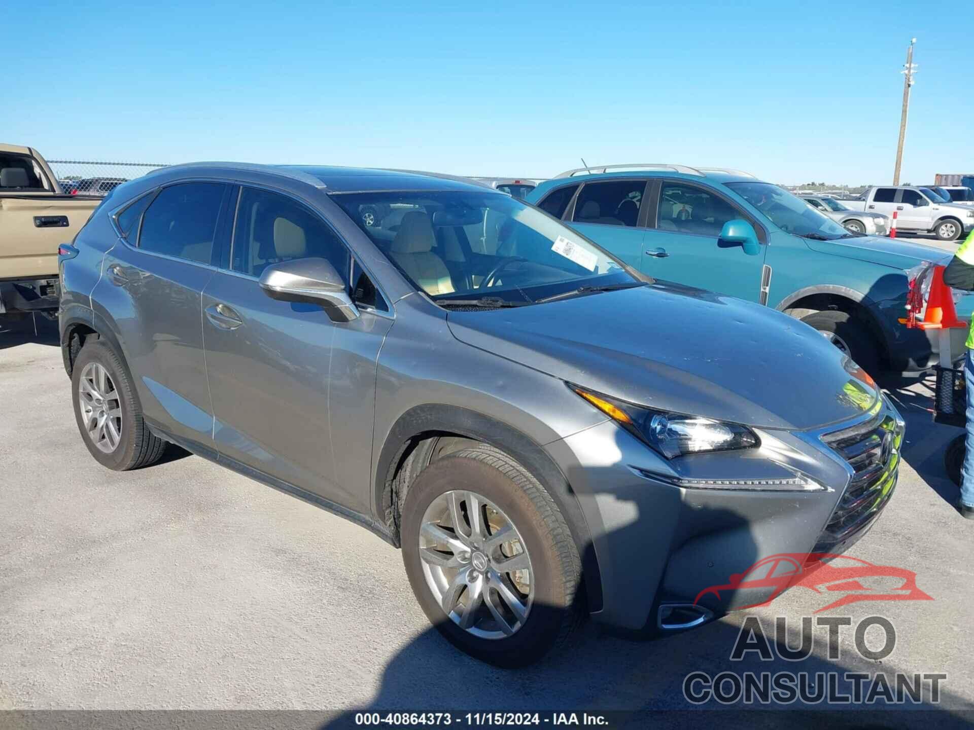 LEXUS NX 200T 2015 - JTJYARBZ8F2016134