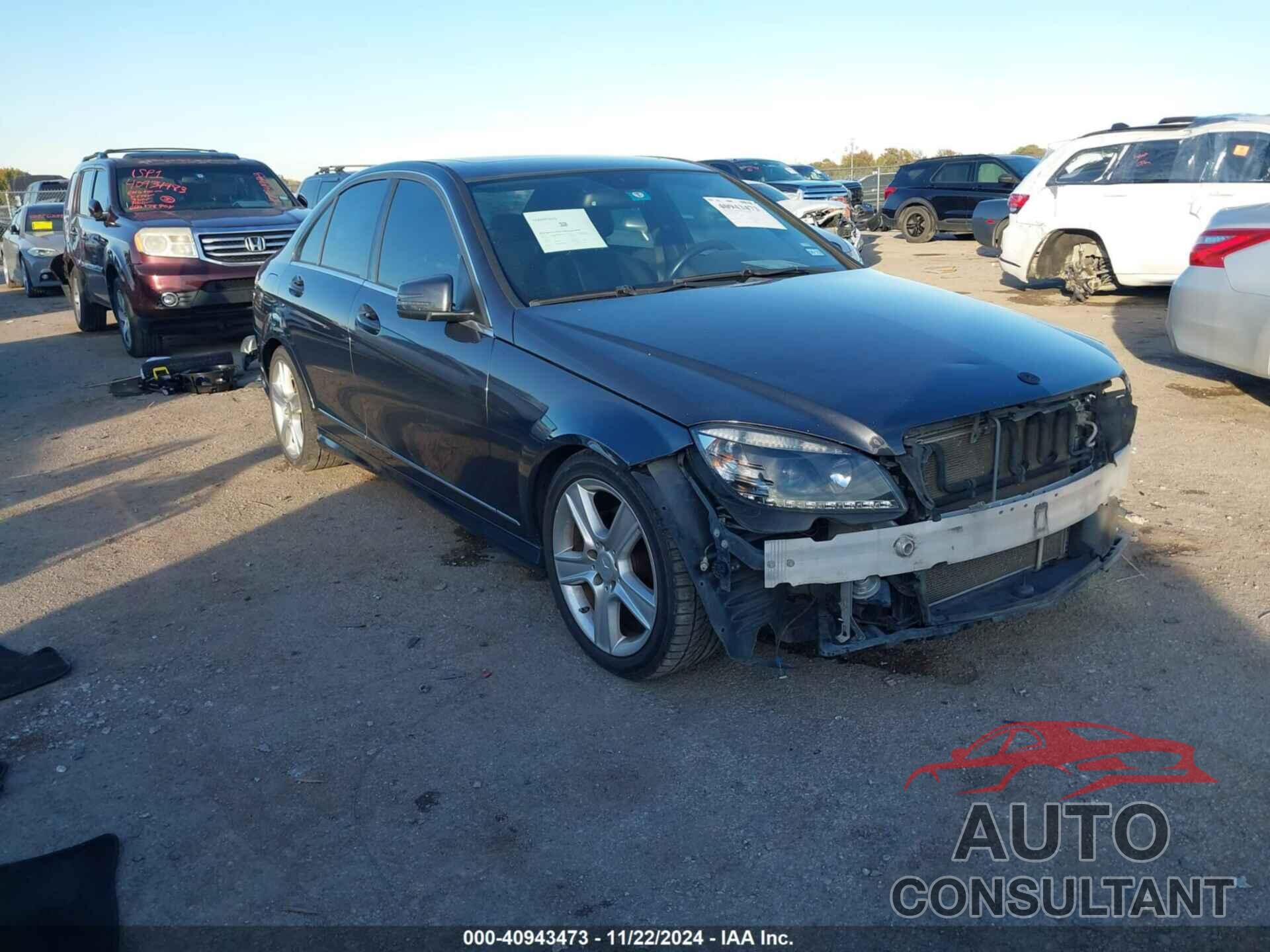 MERCEDES-BENZ C 300 2010 - WDDGF5EB5AR122294