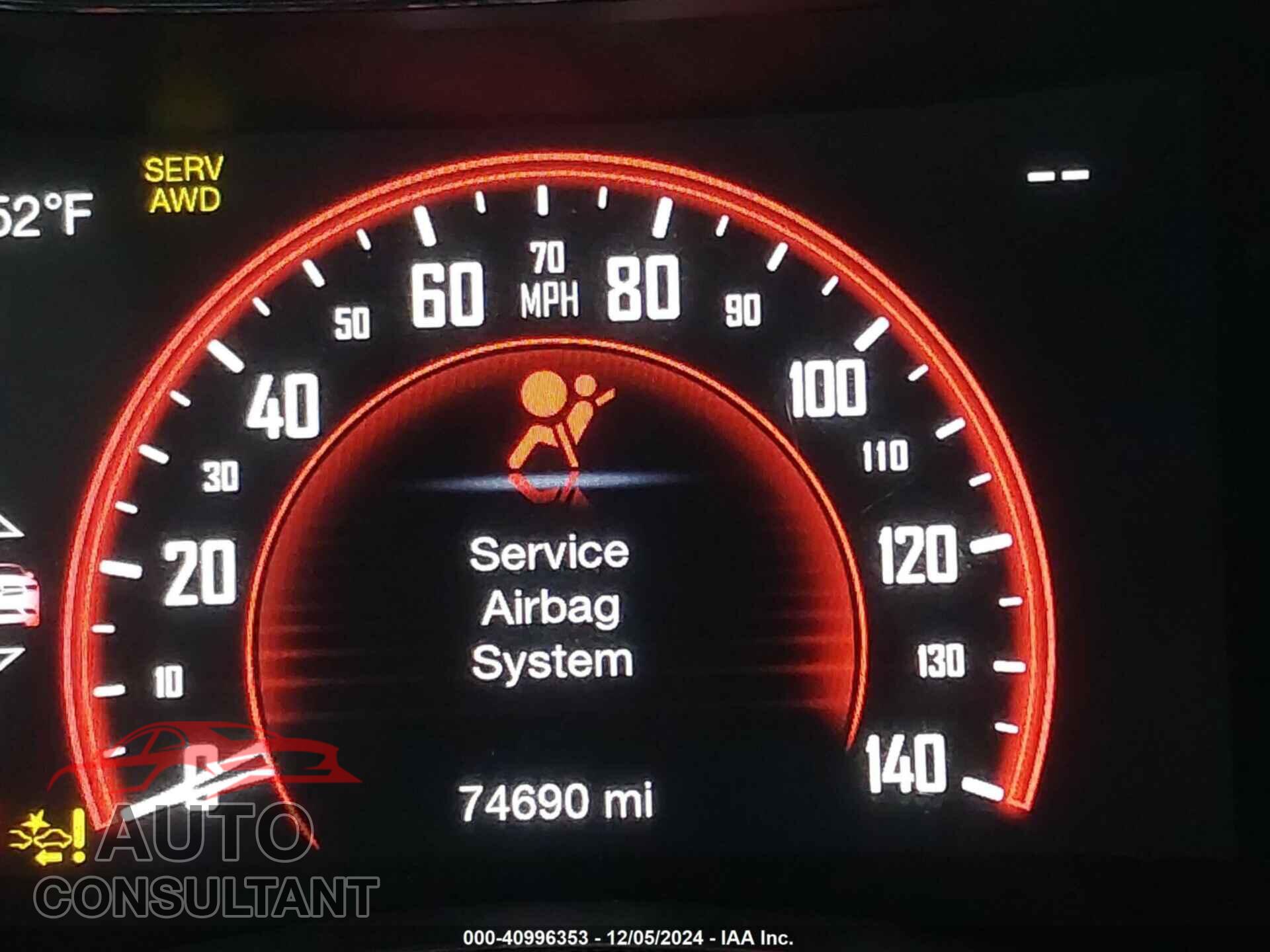 DODGE DURANGO 2017 - 1C4SDJCT2HC644182