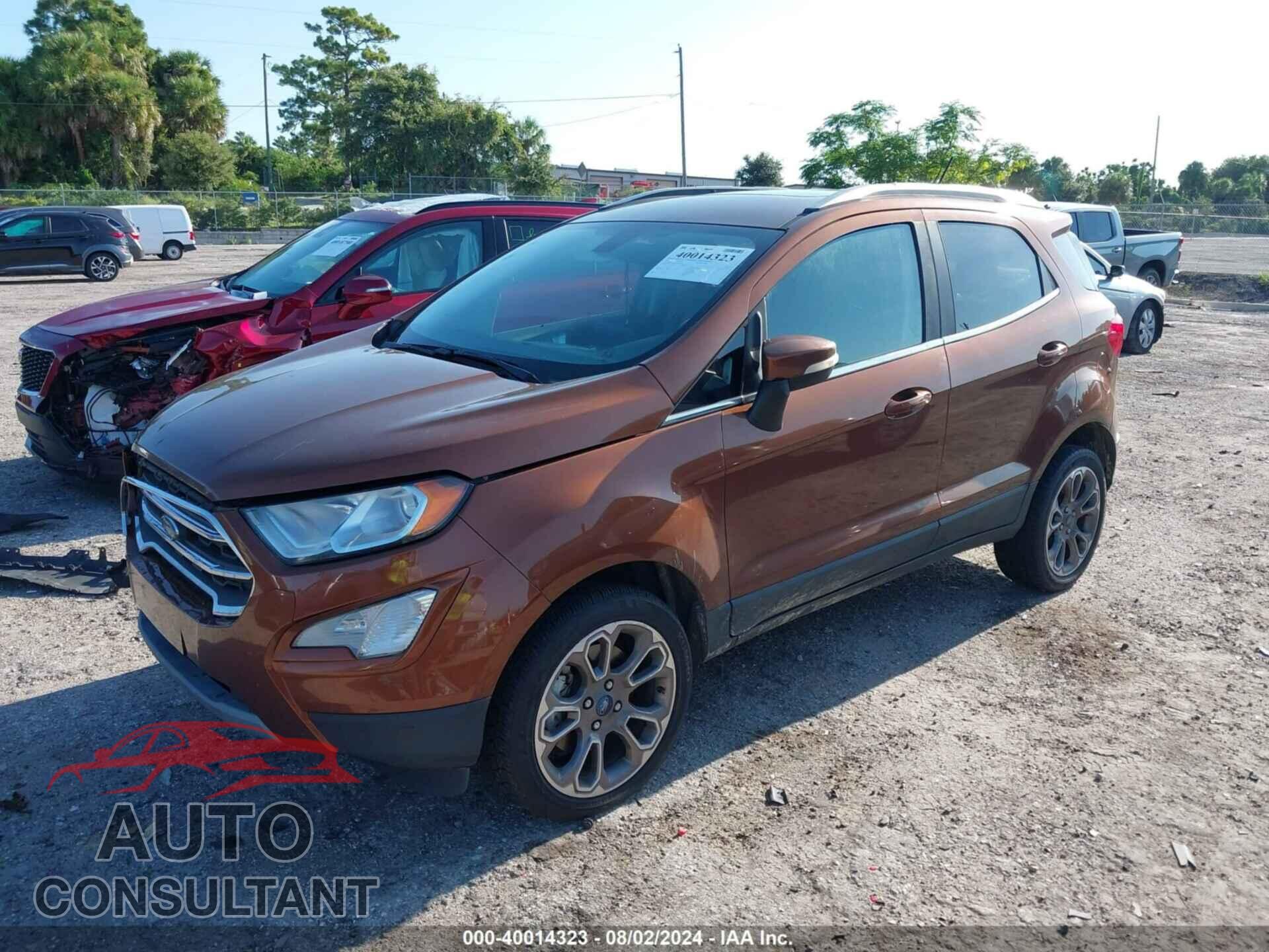 FORD ECOSPORT 2019 - MAJ6S3KL6KC286148