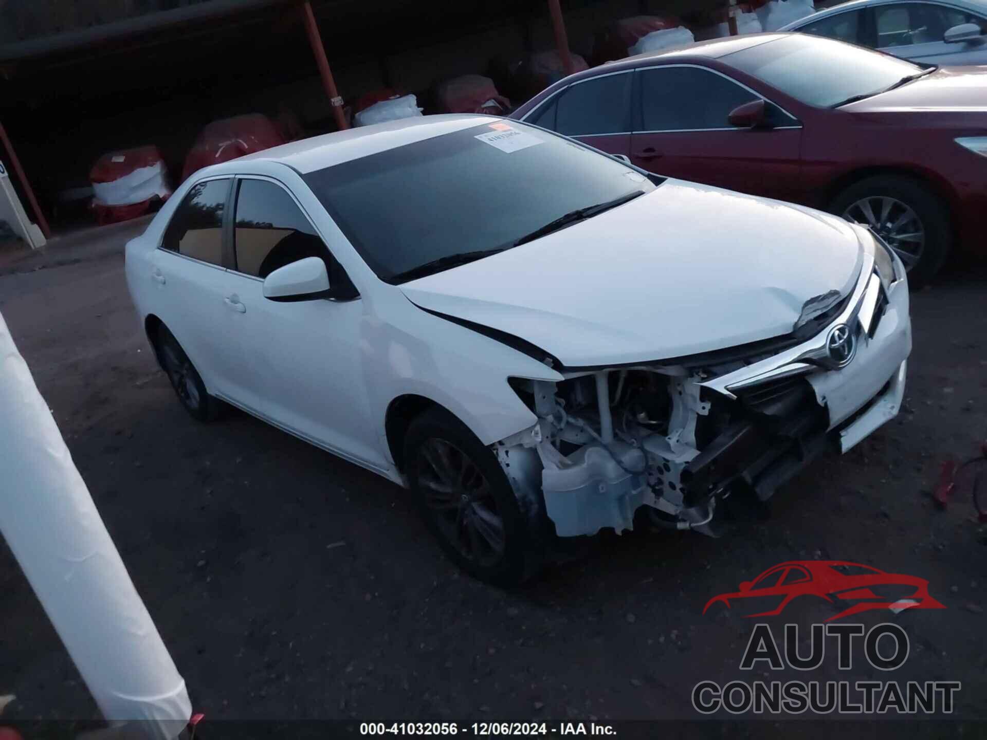 TOYOTA CAMRY 2012 - 4T4BF1FK4CR197209