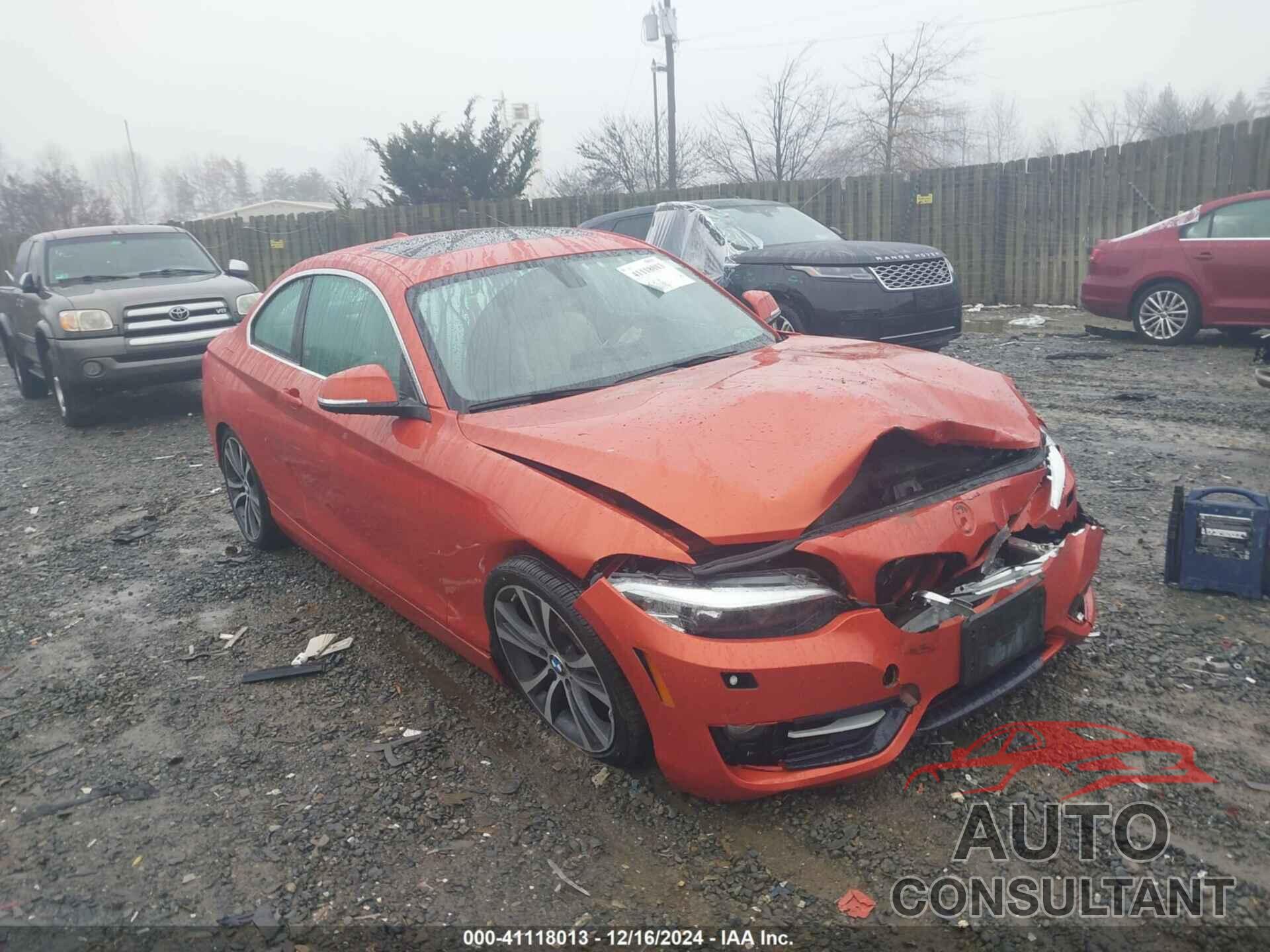 BMW 228 2016 - WBA1G9C54GVX97178