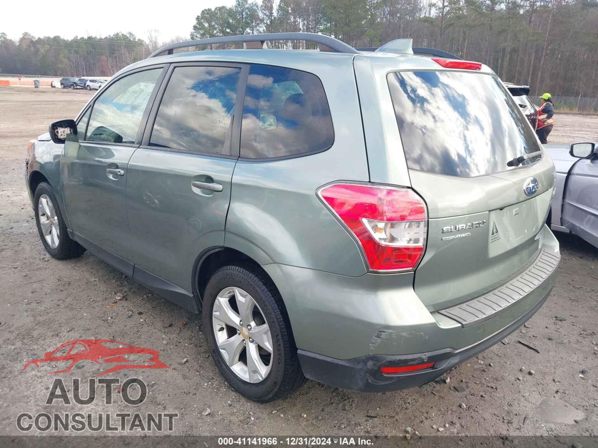 SUBARU FORESTER 2016 - JF2SJAFC0GH464271