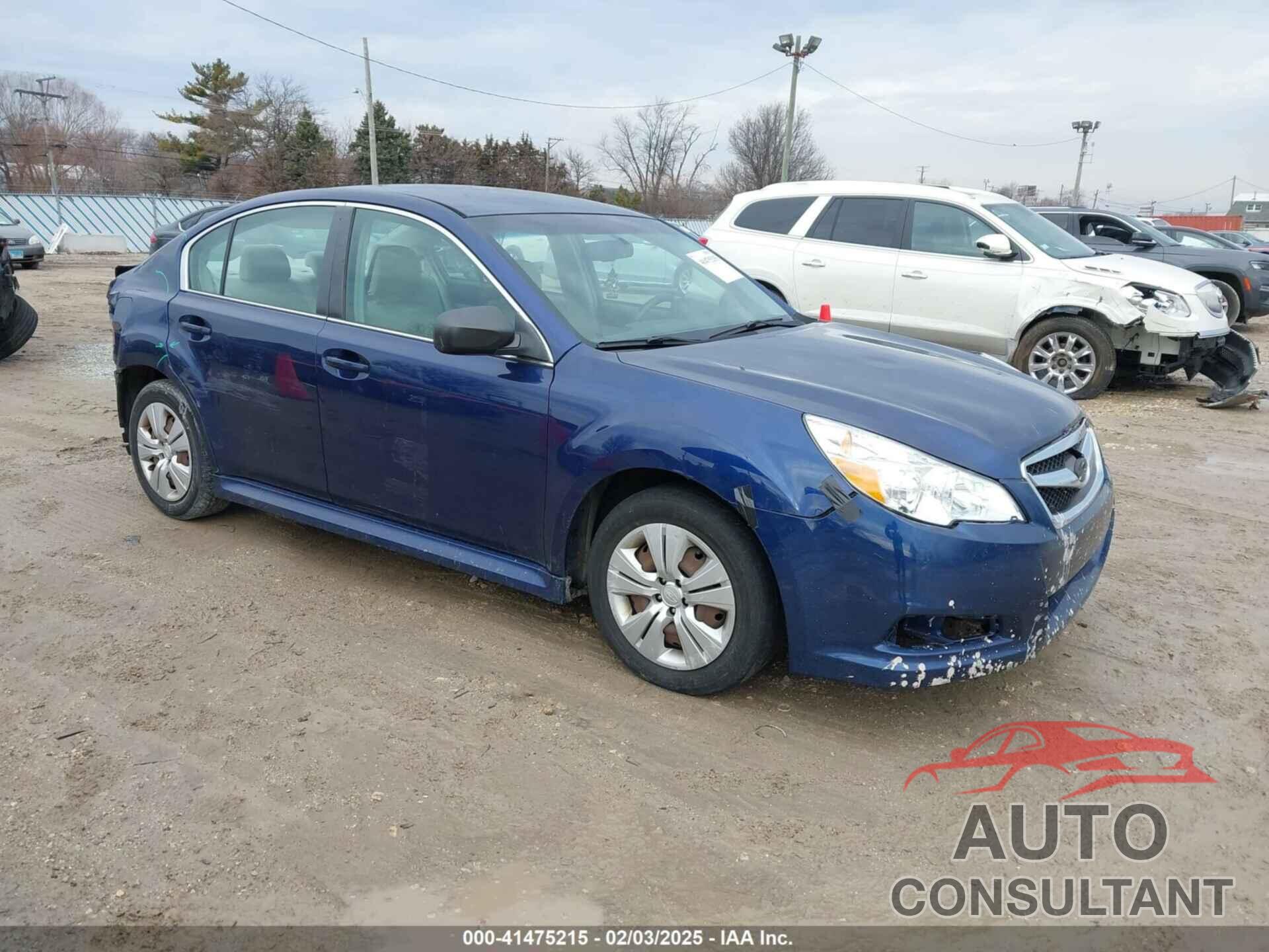 SUBARU LEGACY 2011 - 4S3BMCA65B3257139