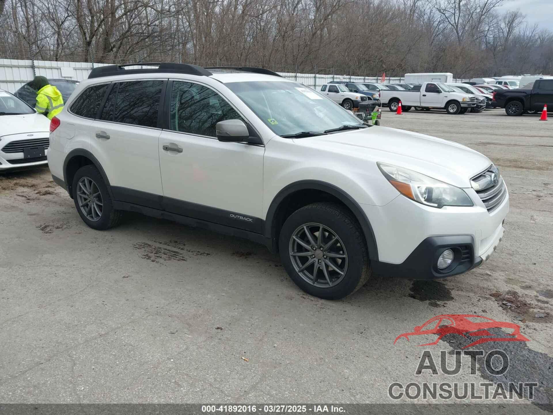 SUBARU OUTBACK 2013 - 4S4BRBSC9D3322069