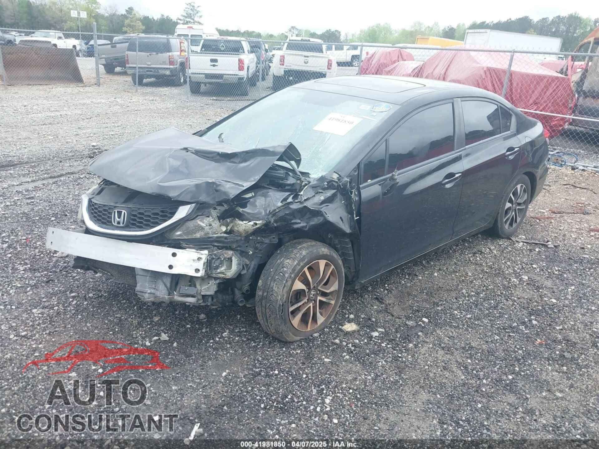 HONDA CIVIC 2014 - 19XFB2F85EE248563