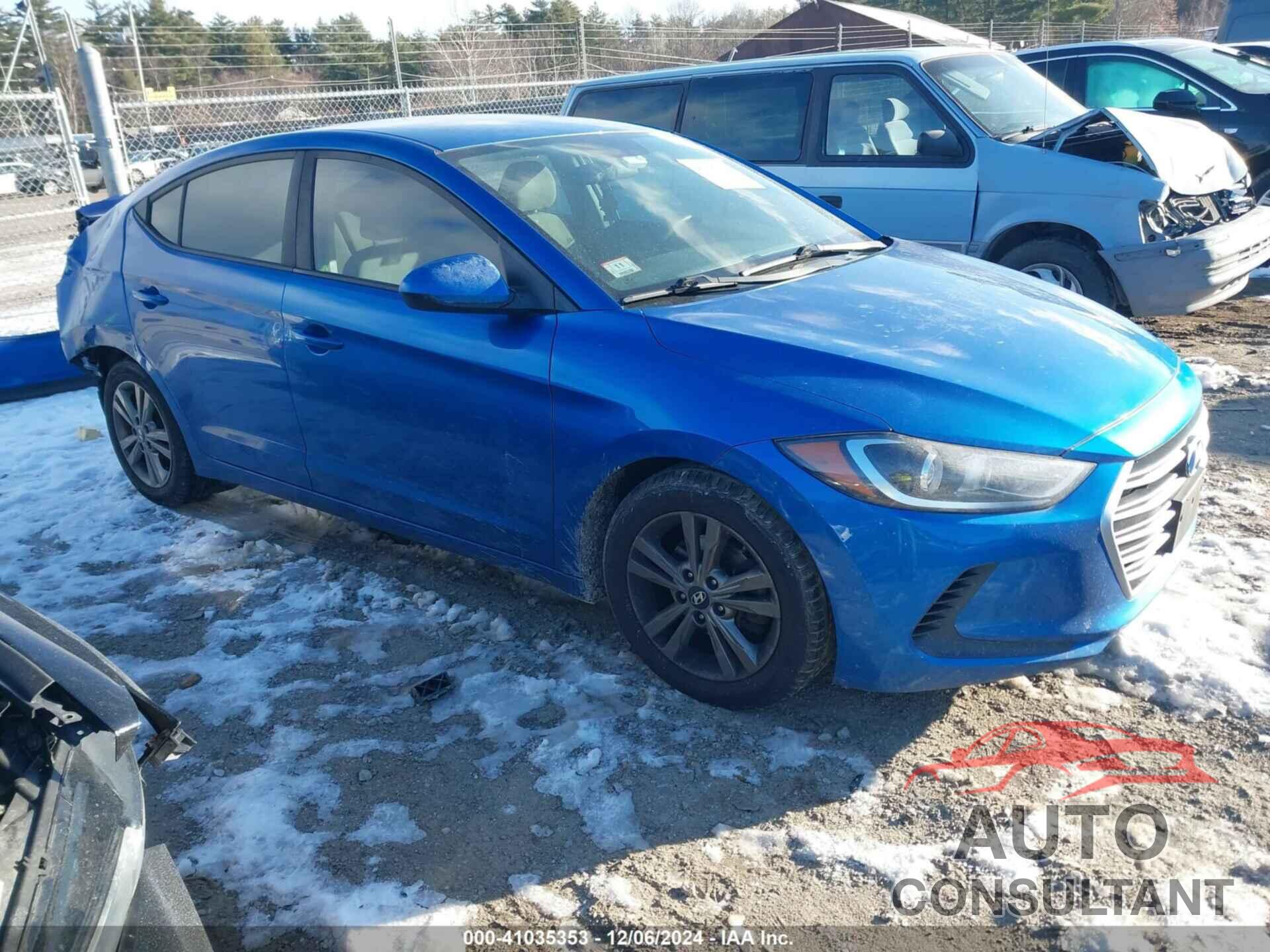 HYUNDAI ELANTRA 2017 - 5NPD84LF1HH184915