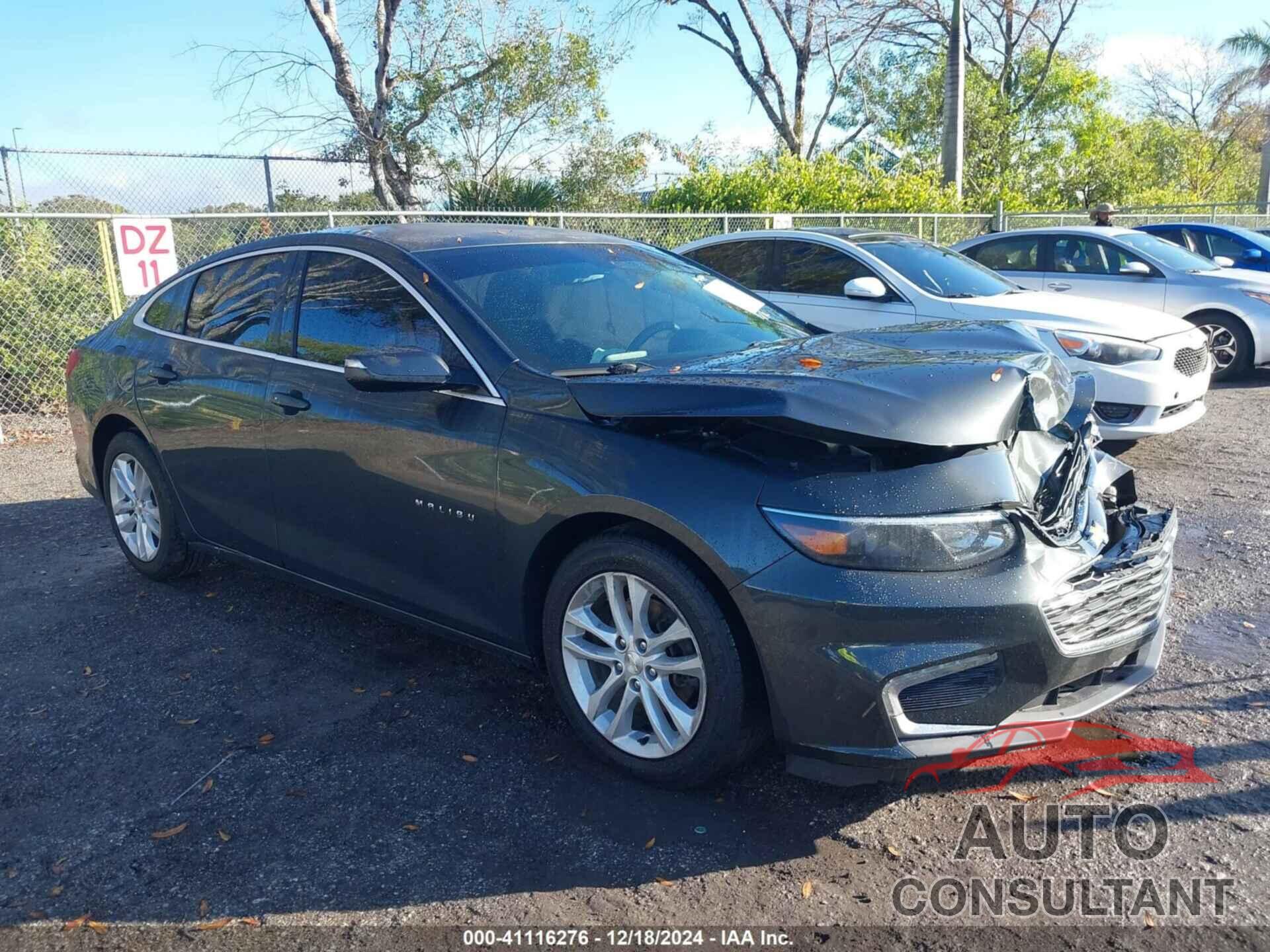 CHEVROLET MALIBU 2017 - 1G1ZE5ST2HF109946