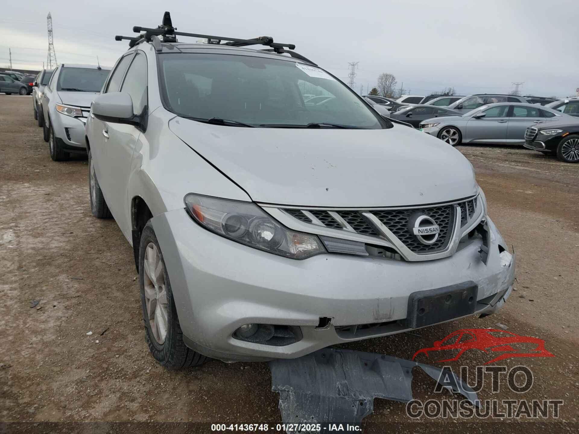 NISSAN MURANO 2012 - JN8AZ1MW7CW200412