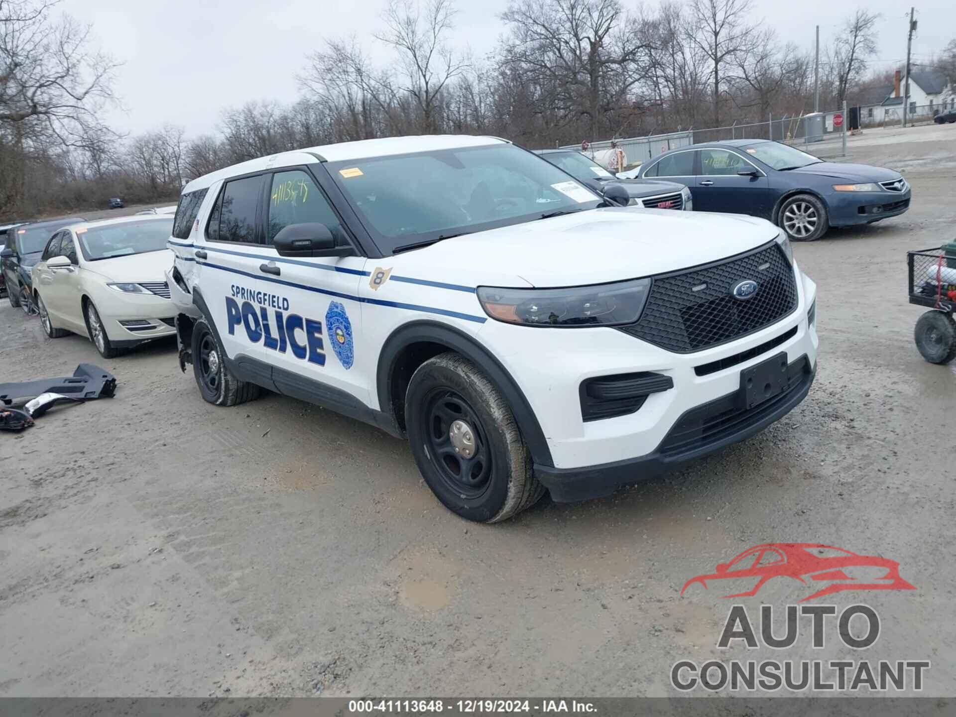 FORD POLICE INTERCEPTOR UTILITY 2021 - 1FM5K8AW3MNA20037