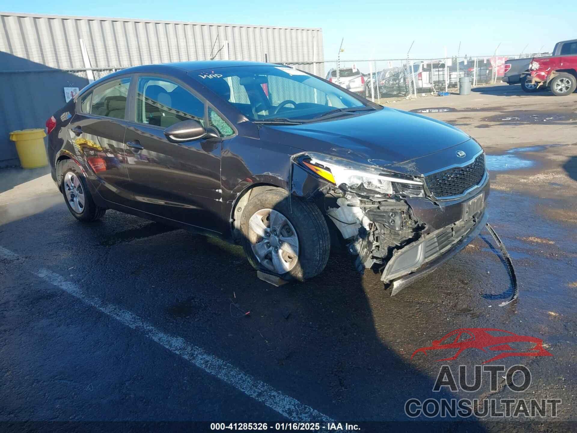 KIA FORTE 2017 - 3KPFK4A78HE029885