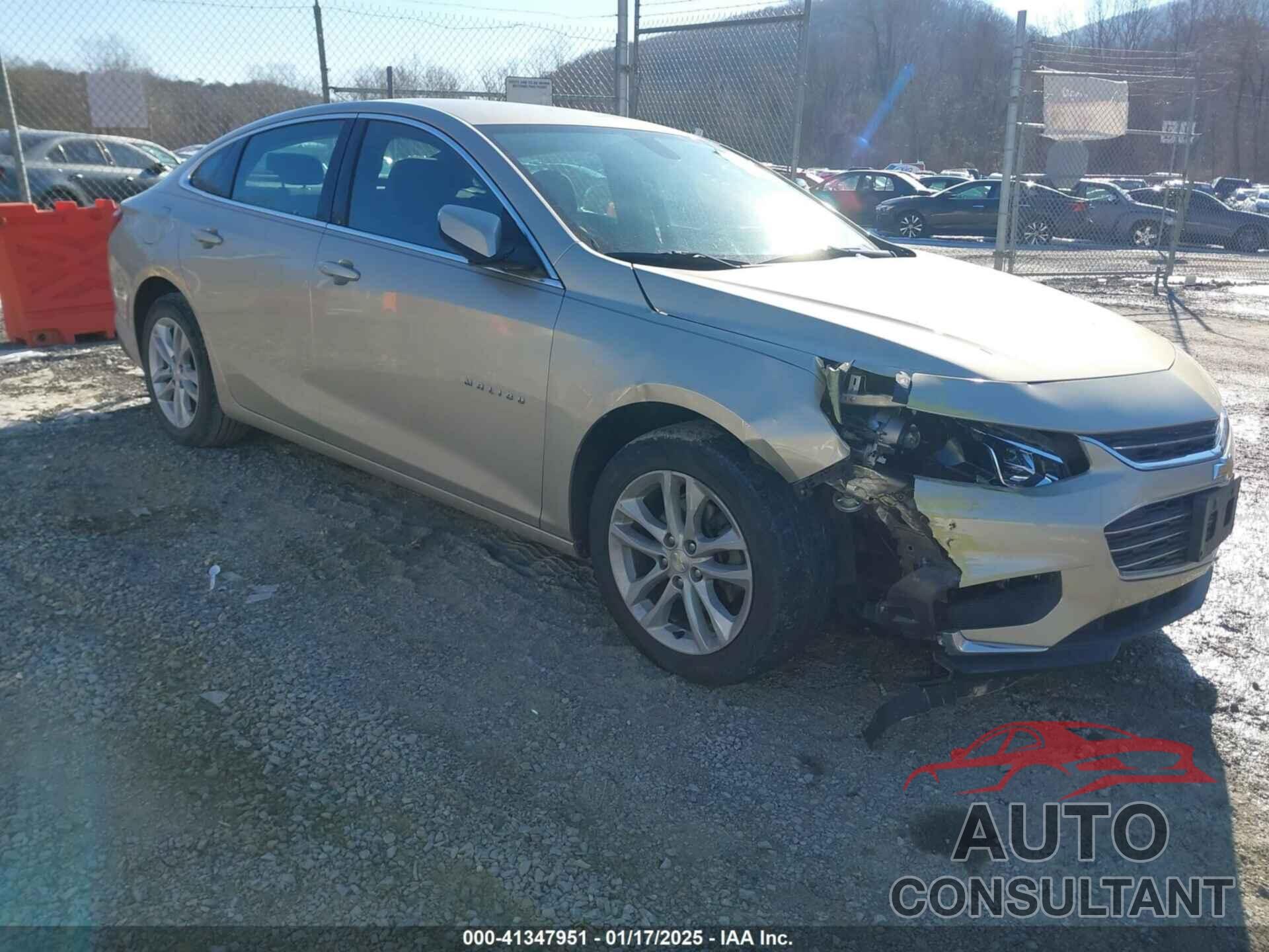 CHEVROLET MALIBU 2016 - 1G1ZE5ST0GF202379