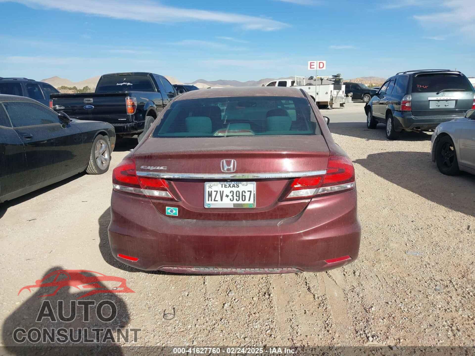 HONDA CIVIC 2015 - 2HGFB2F57FH525937