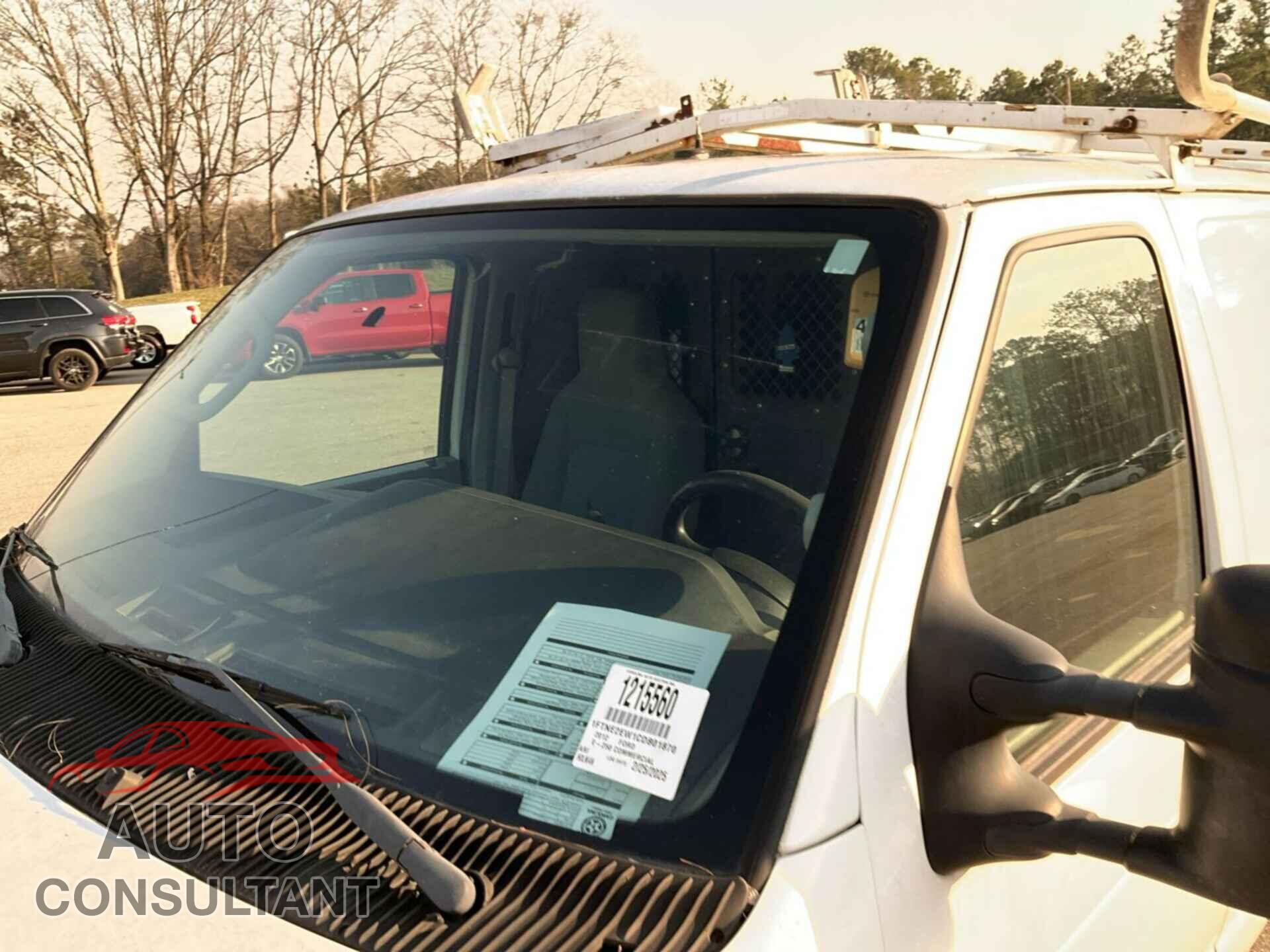 FORD ECONOLINE 2012 - 1FTNE2EW1CDB01870