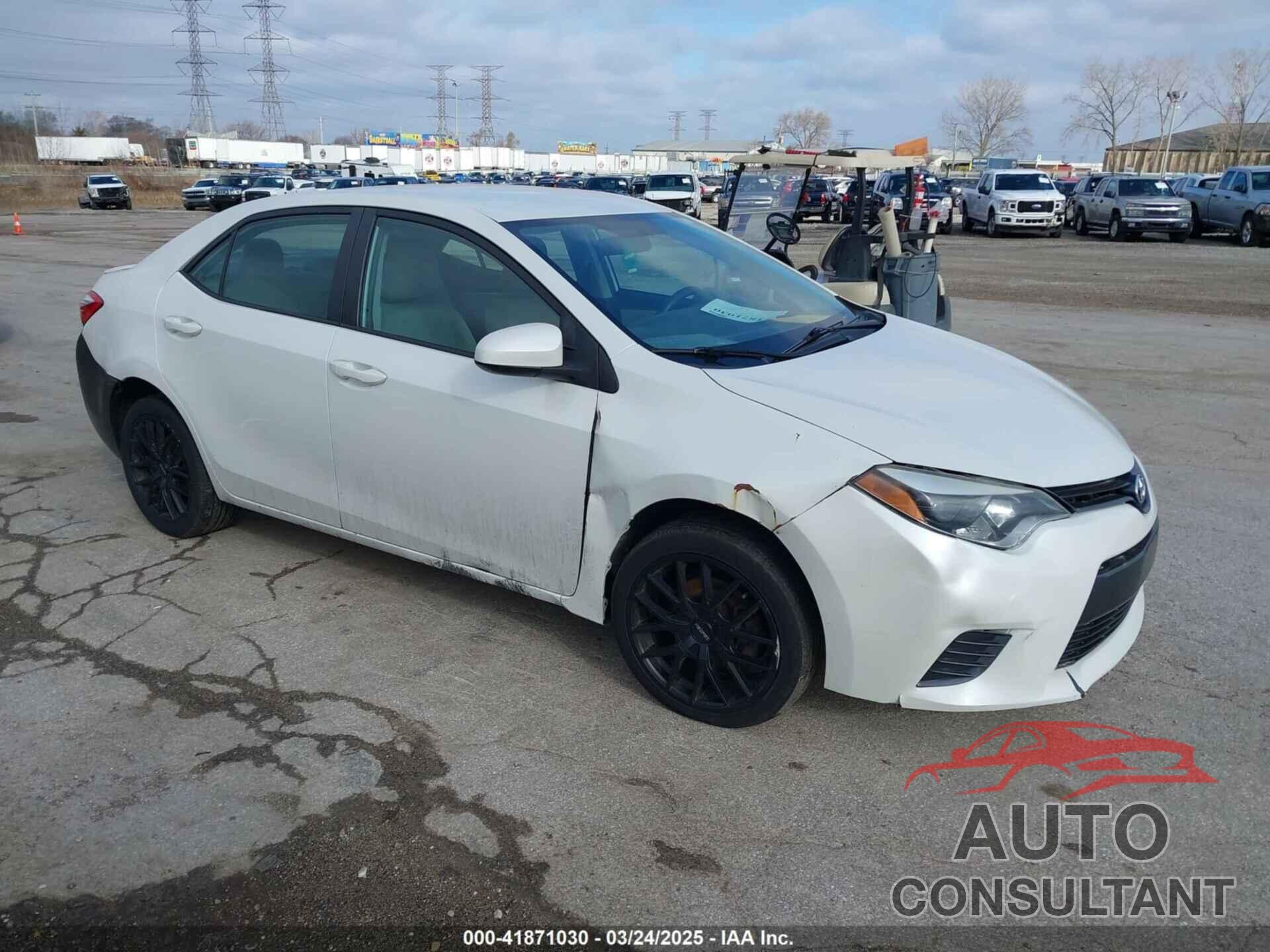 TOYOTA COROLLA 2016 - 5YFBPRHE7GP436207