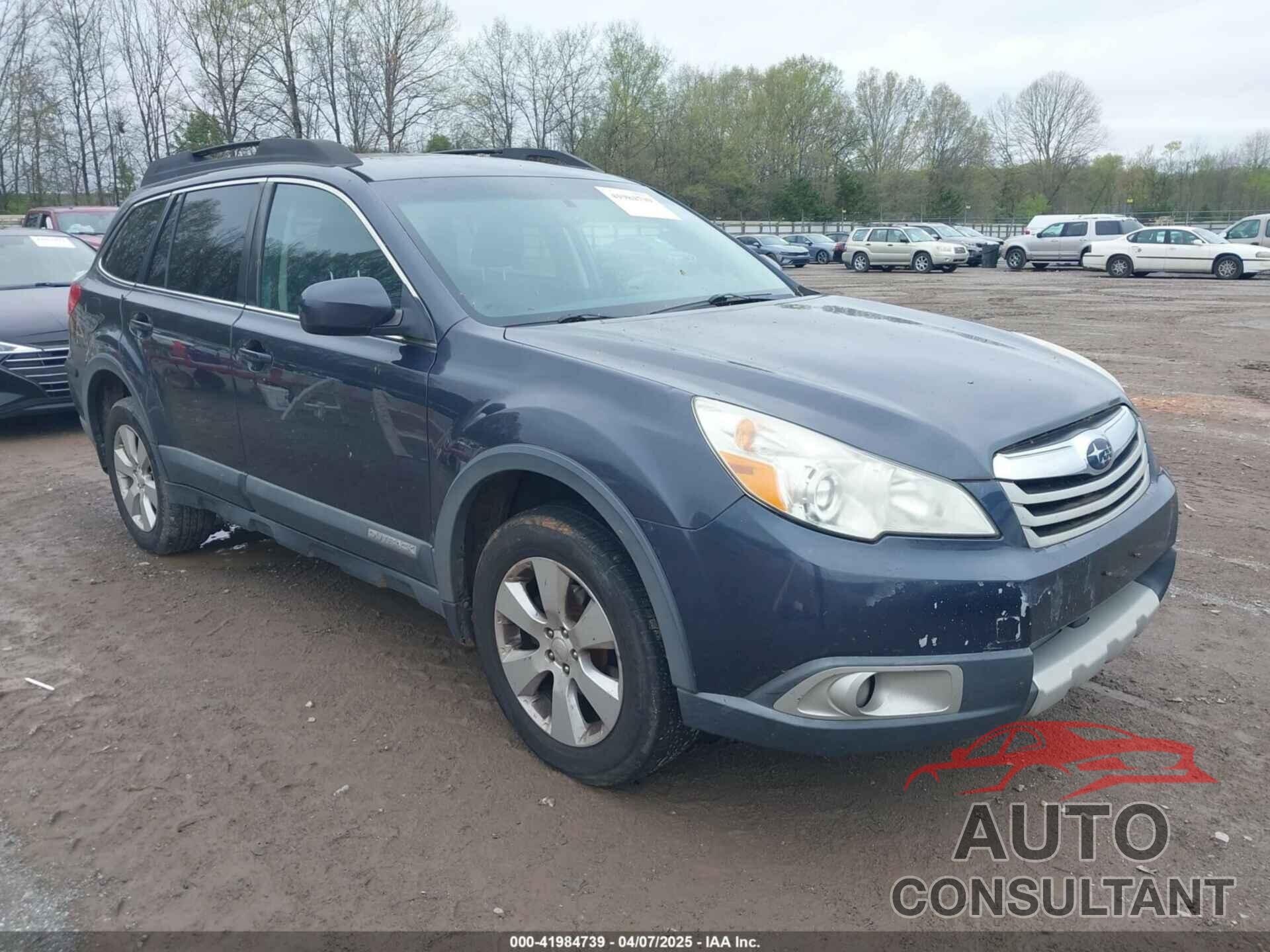 SUBARU OUTBACK 2011 - 4S4BRCKC8B3328626