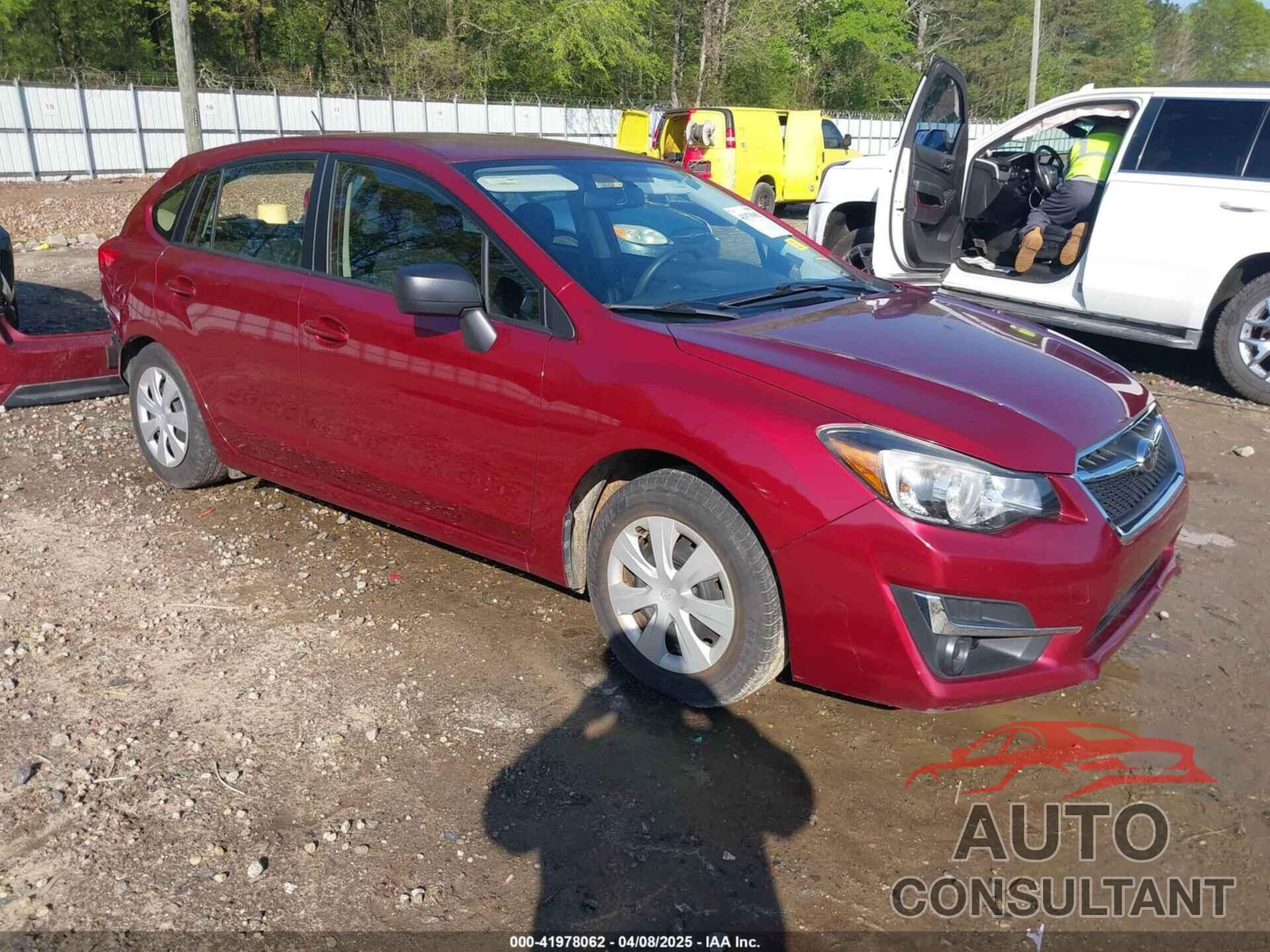 SUBARU IMPREZA 2016 - JF1GPAA61G8221529