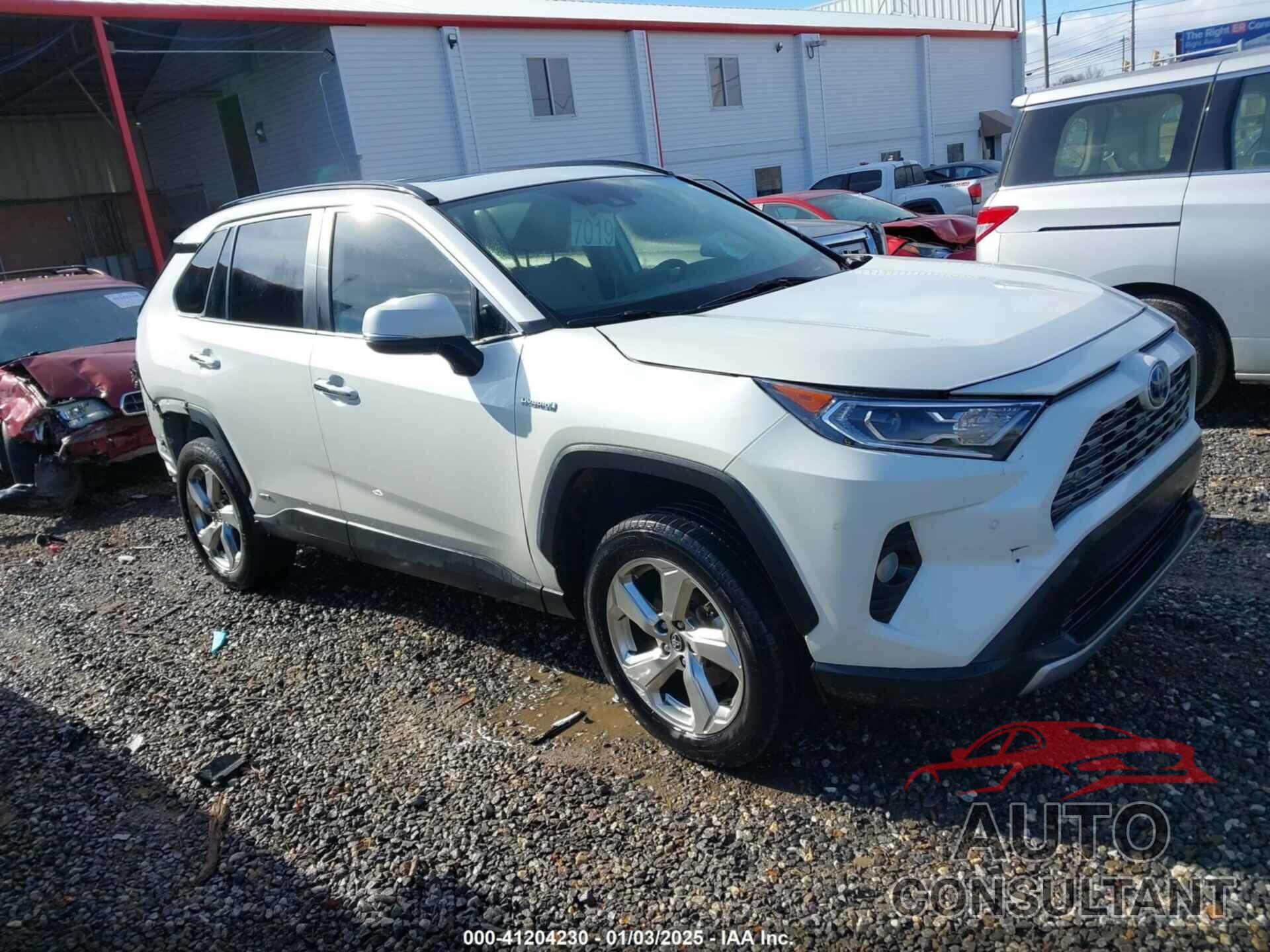 TOYOTA RAV4 HYBRID 2021 - 4T3D6RFV2MU012272