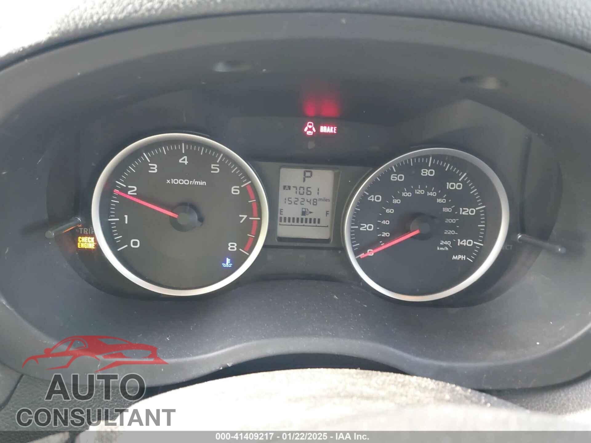 SUBARU FORESTER 2015 - JF2SJADC8FH416759