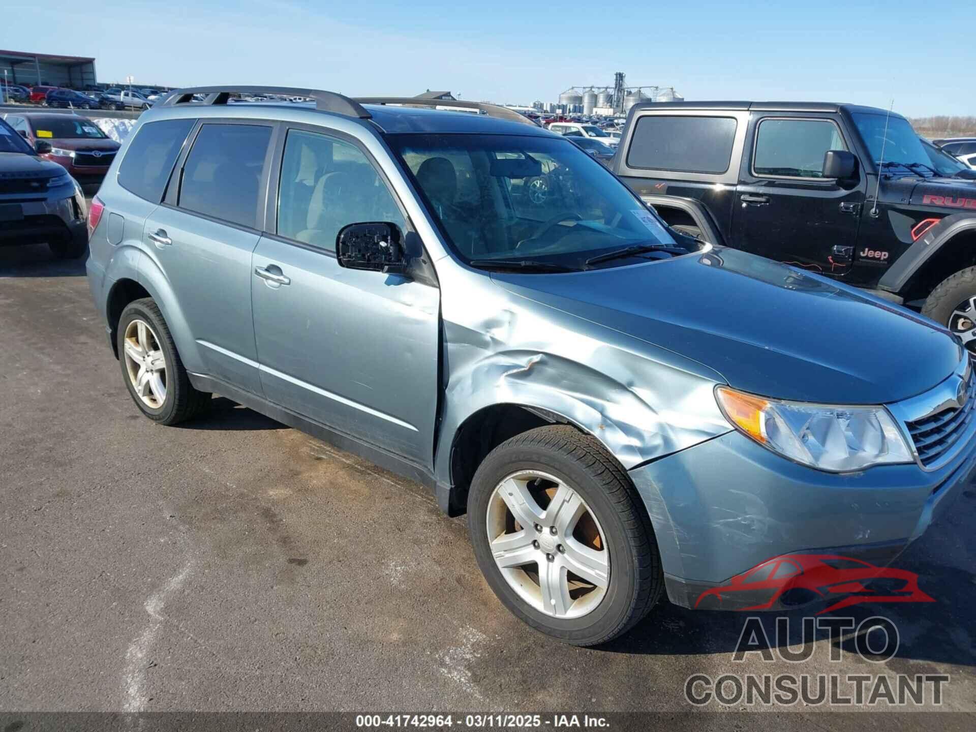 SUBARU FORESTER 2010 - JF2SH6CC9AH914729