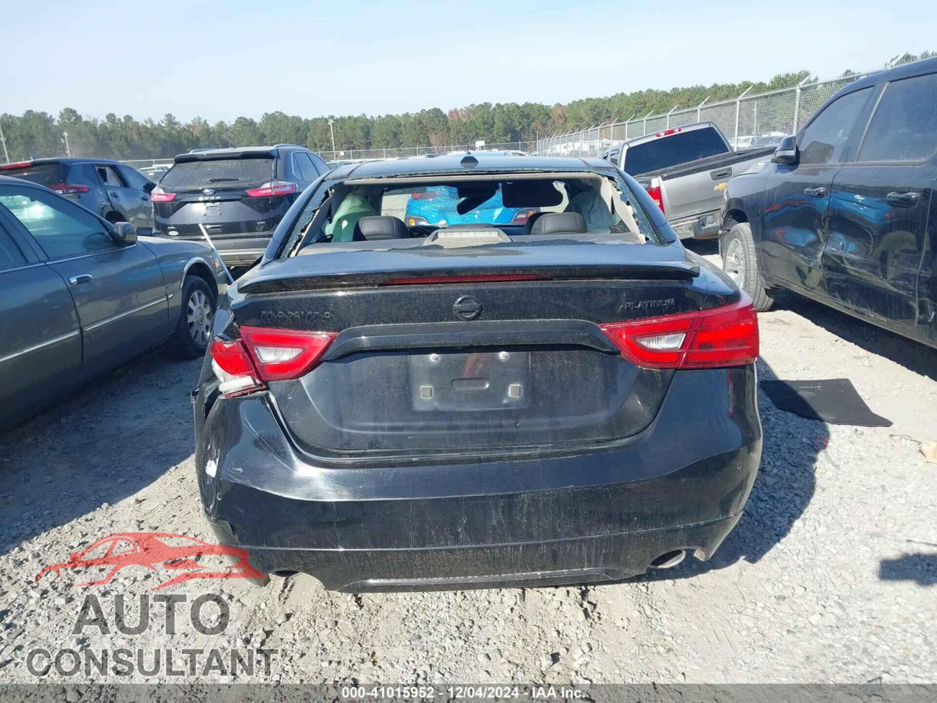 NISSAN MAXIMA 2017 - 1N4AA6AP4HC378564