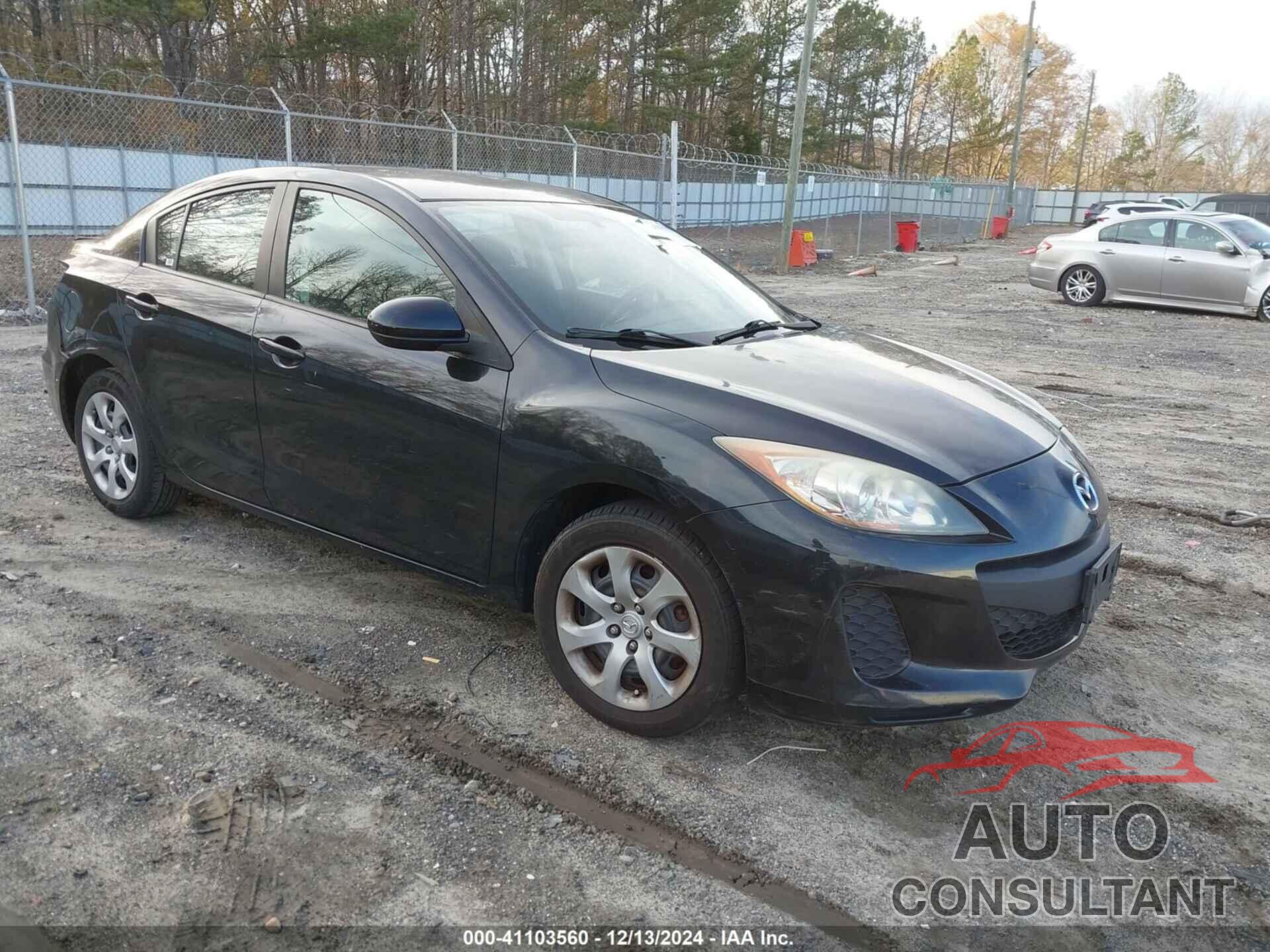 MAZDA MAZDA3 2012 - JM1BL1UG0C1594035