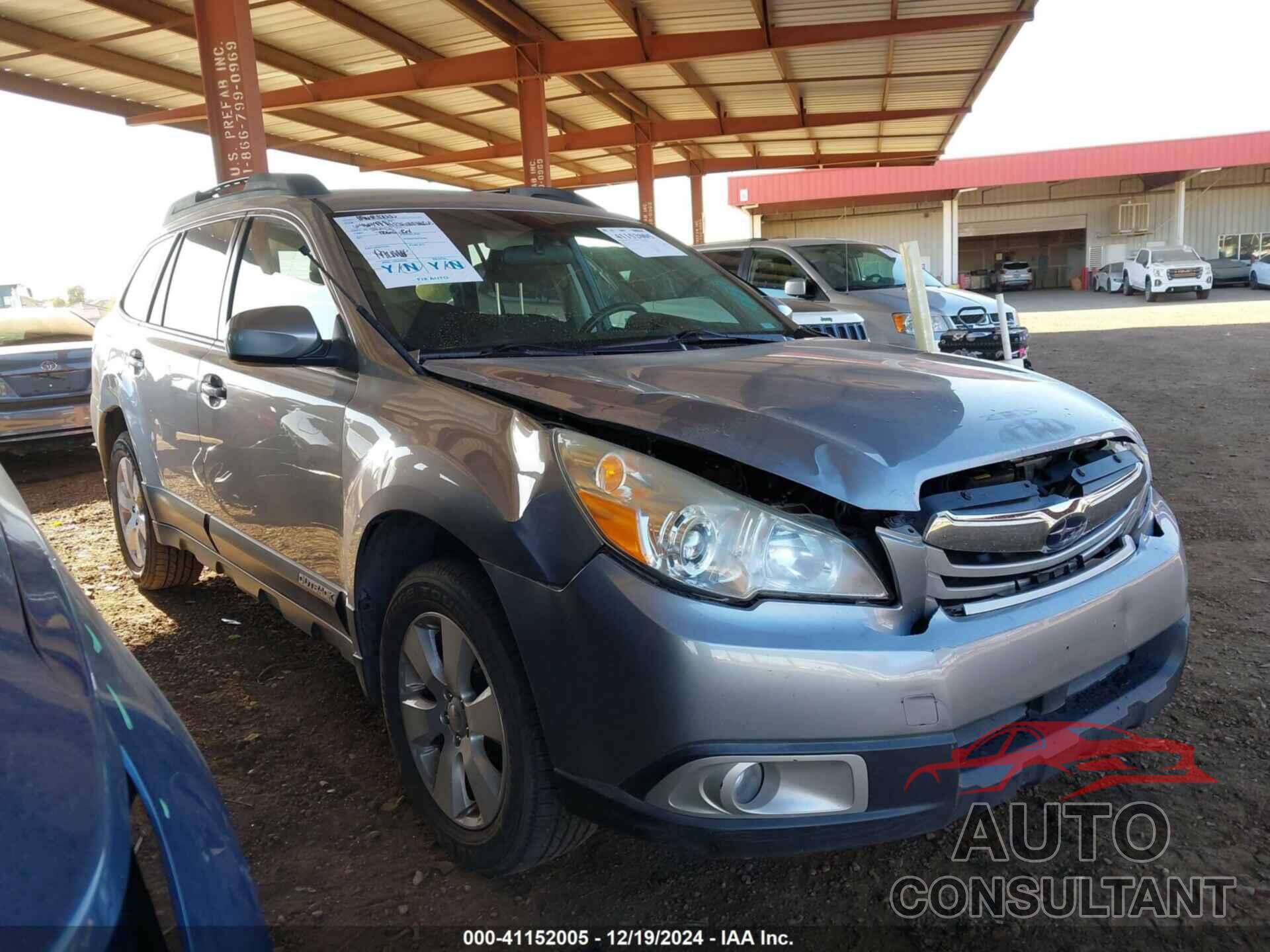 SUBARU OUTBACK 2011 - 4S4BRBFC3B3384462