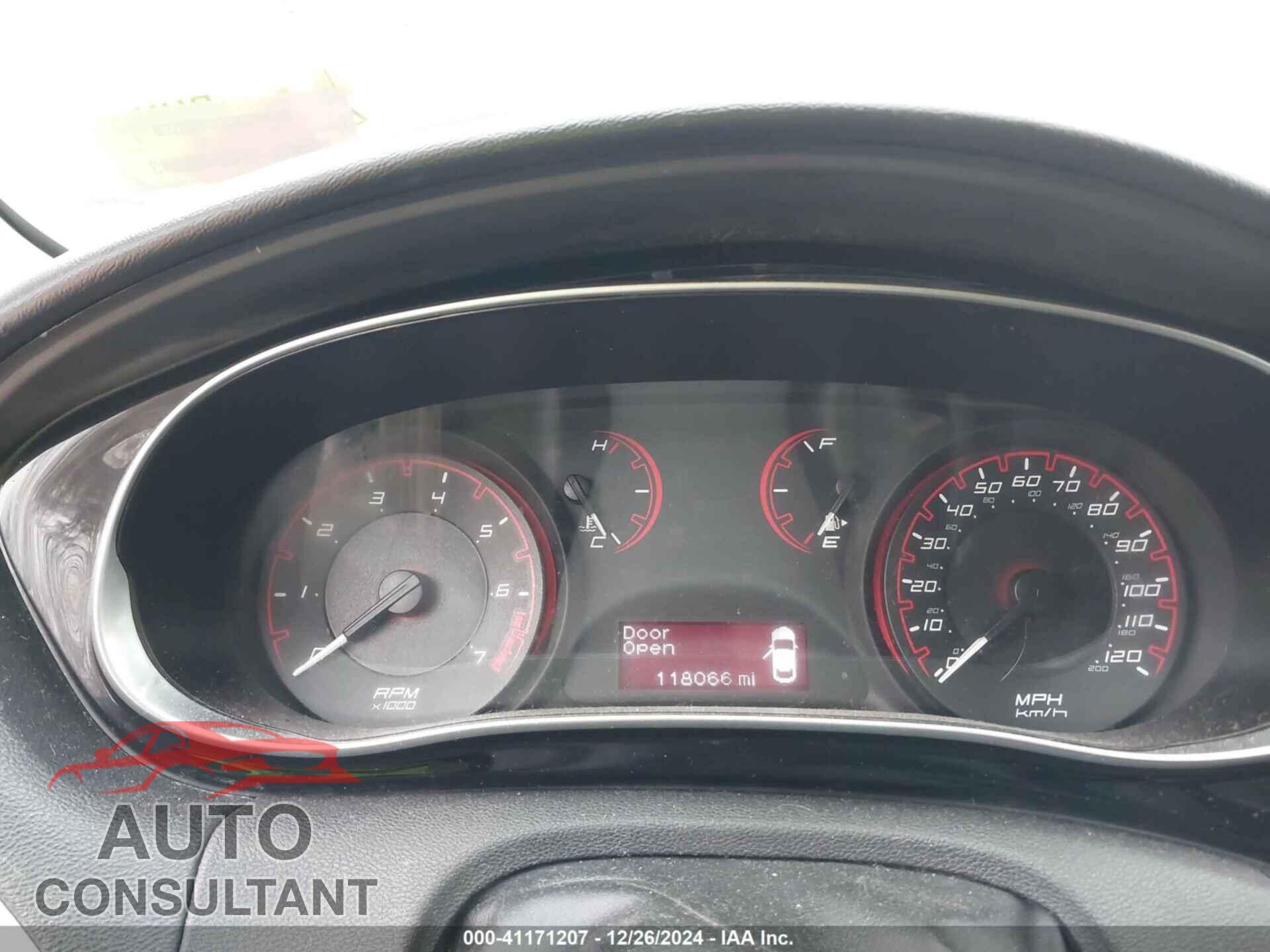 DODGE DART 2013 - 1C3CDFBA2DD335516