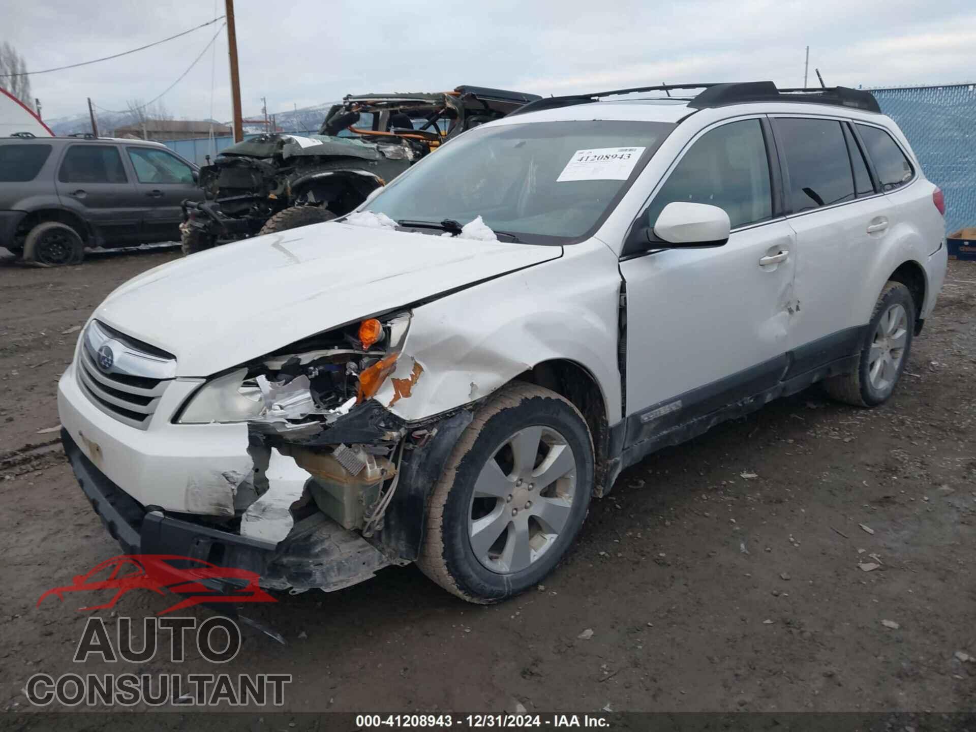 SUBARU OUTBACK 2011 - 4S4BRBGC0B3388631