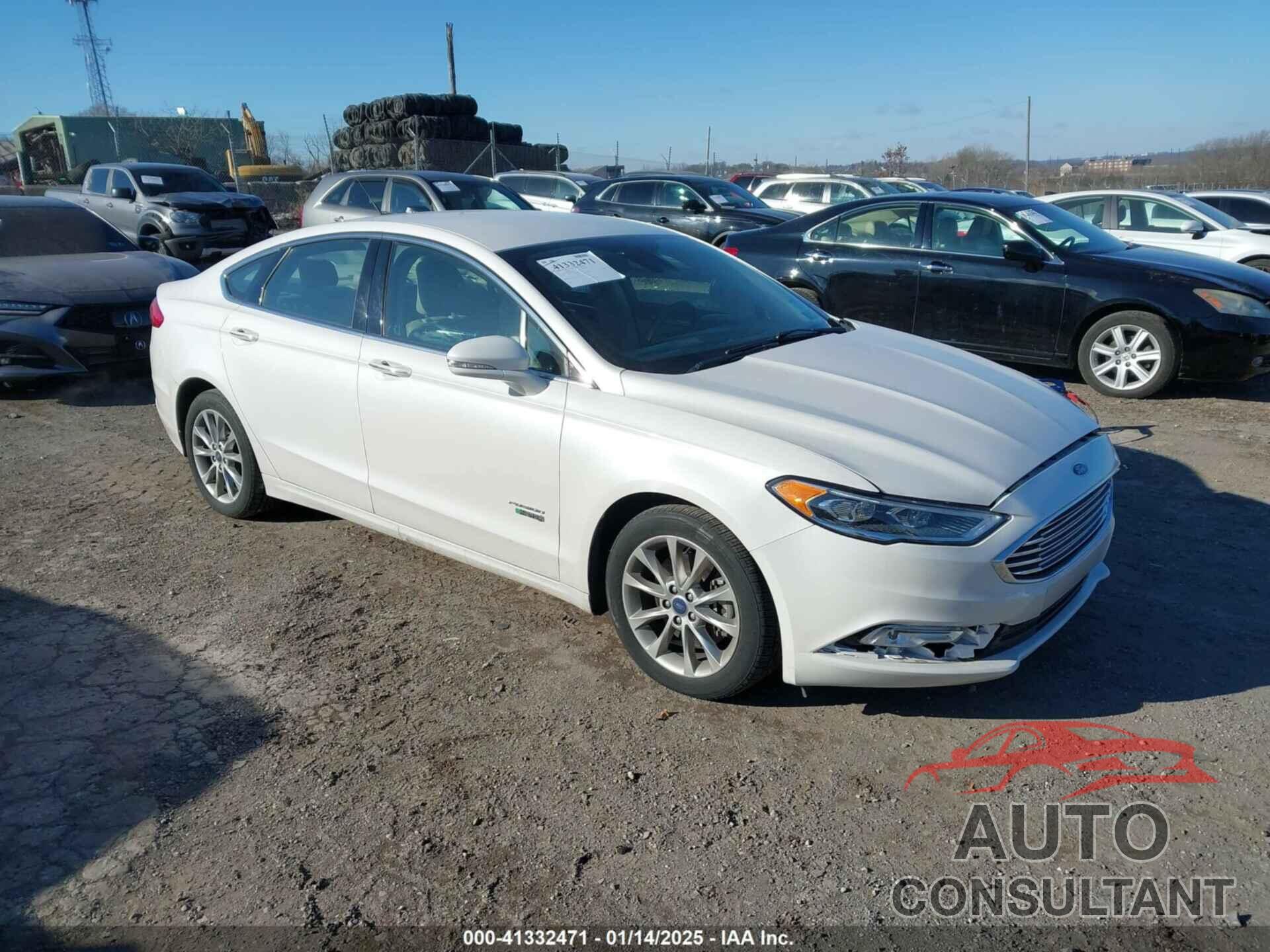 FORD FUSION ENERGI 2017 - 3FA6P0PU6HR265019