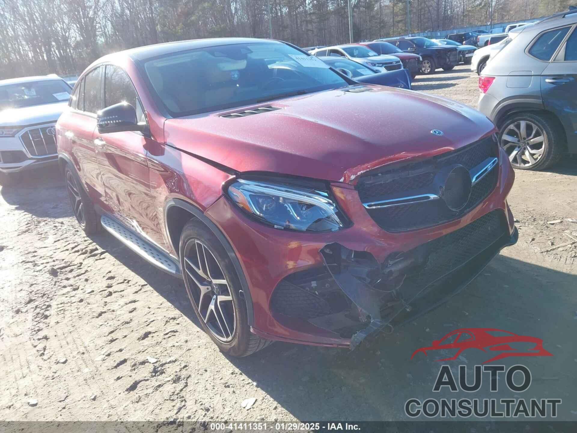 MERCEDES-BENZ AMG GLE 43 COUPE 2019 - 4JGED6EB6KA154051