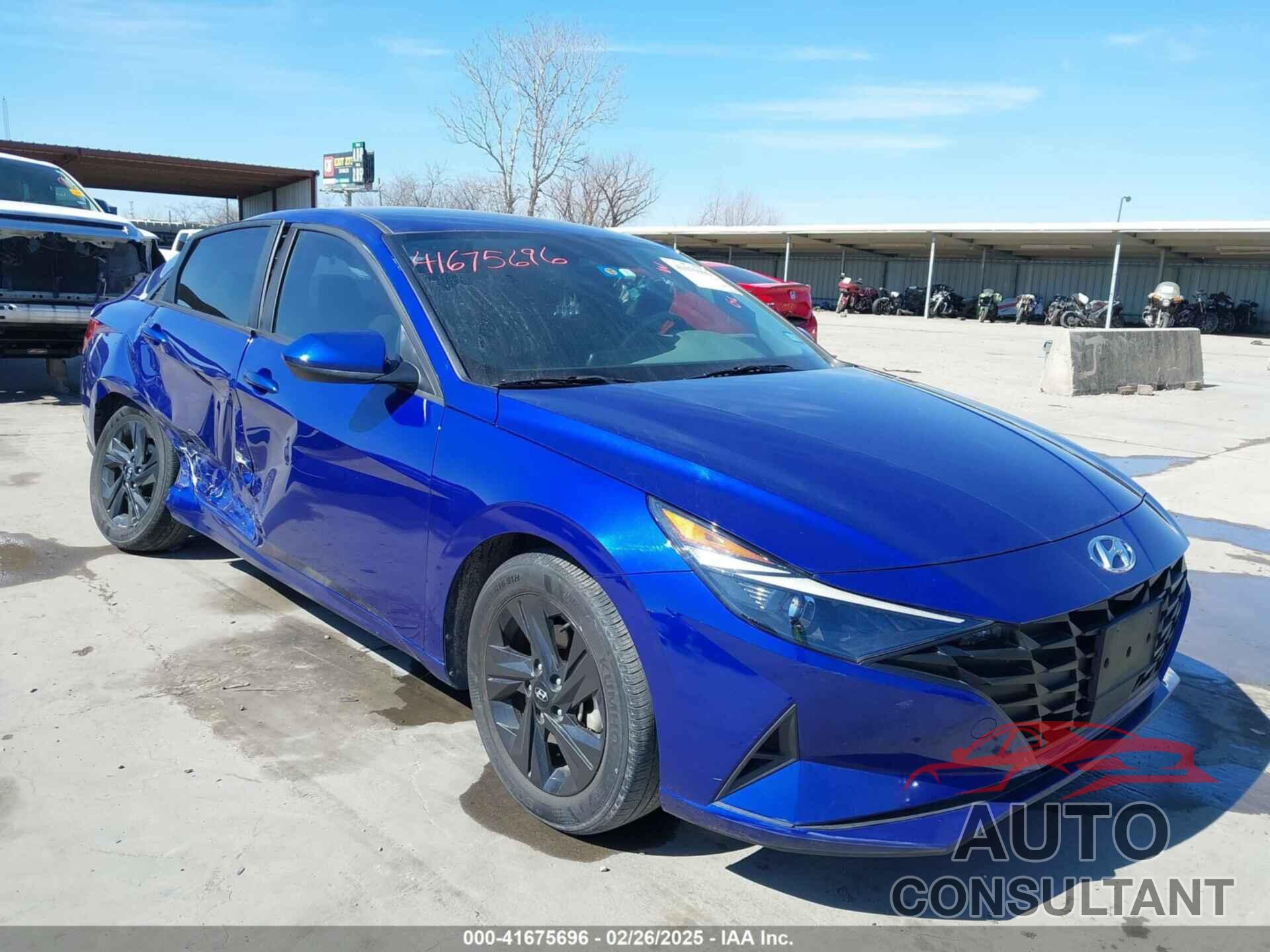 HYUNDAI ELANTRA 2021 - KMHLS4AGXMU065233
