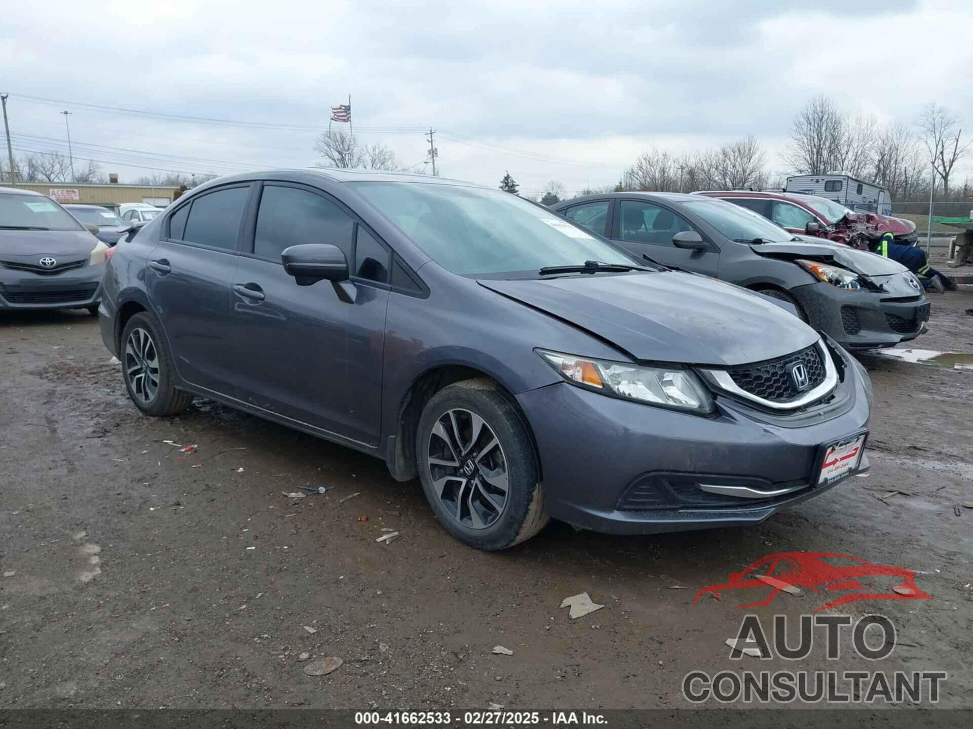 HONDA CIVIC 2014 - 2HGFB2F80EH541244