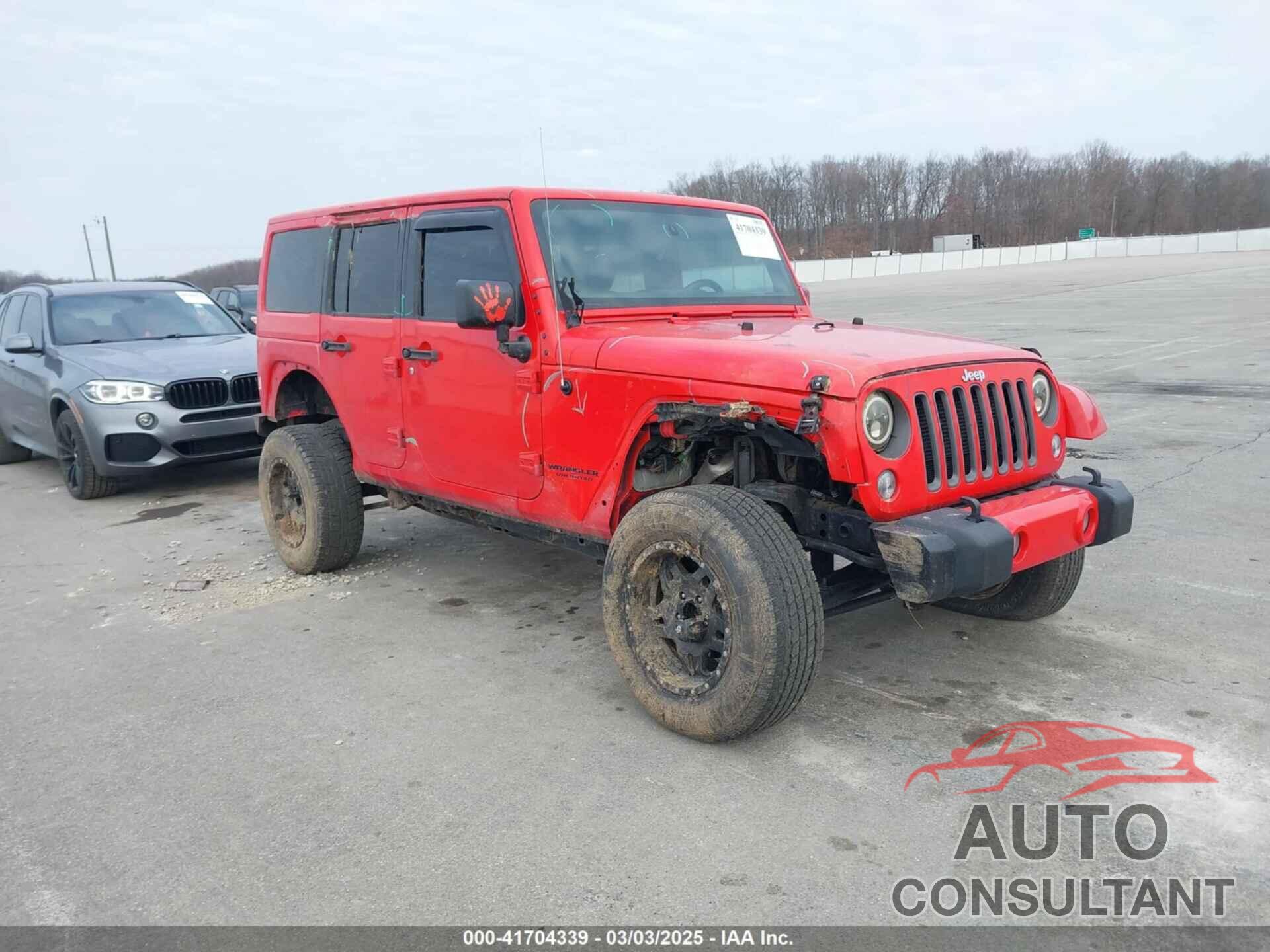 JEEP WRANGLER UNLIMITED 2017 - 1C4BJWEG6HL575731
