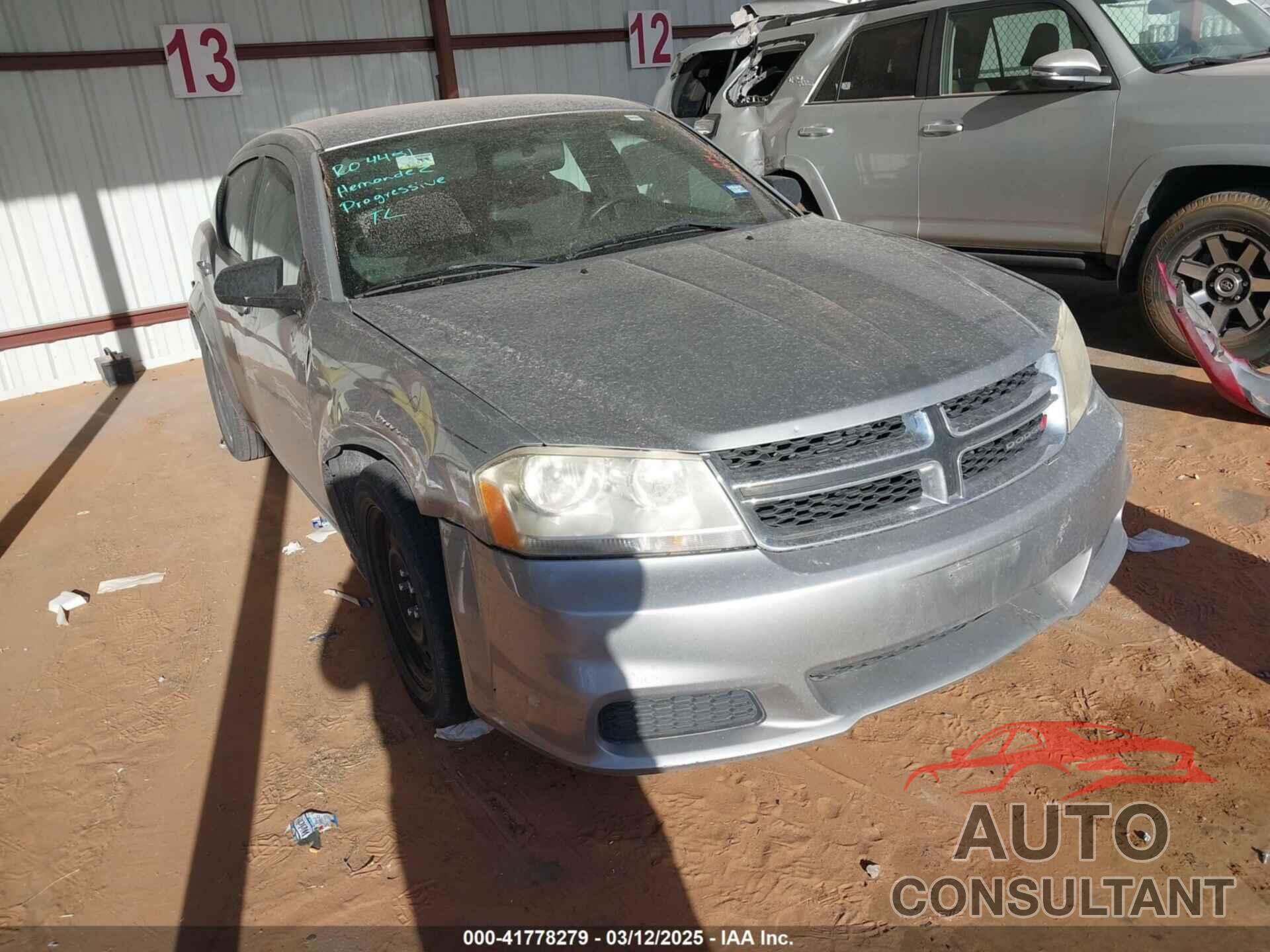 DODGE AVENGER 2014 - 1C3CDZAB9EN200430