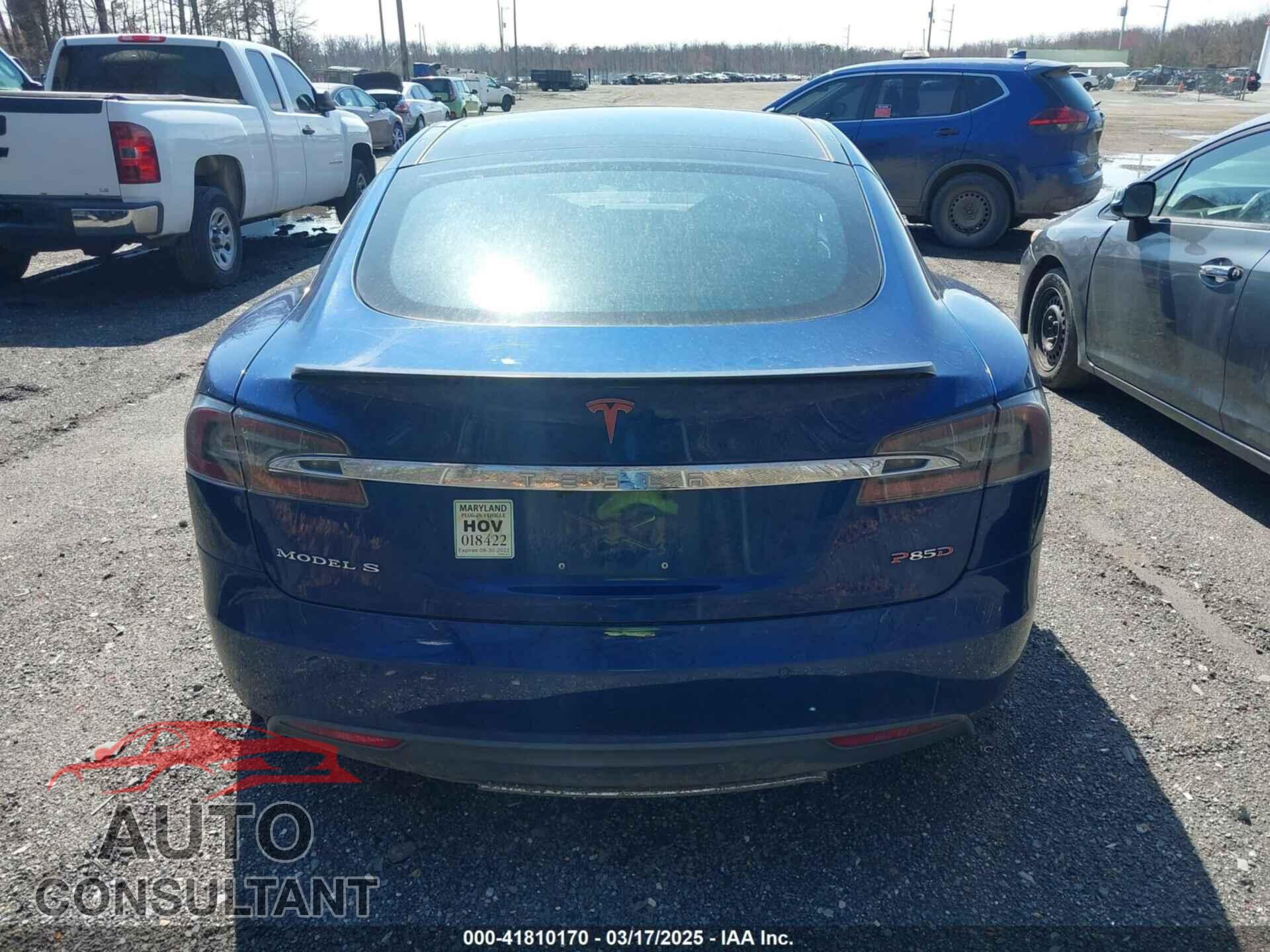 TESLA MODEL S 2015 - 5YJSA1E45FF100323