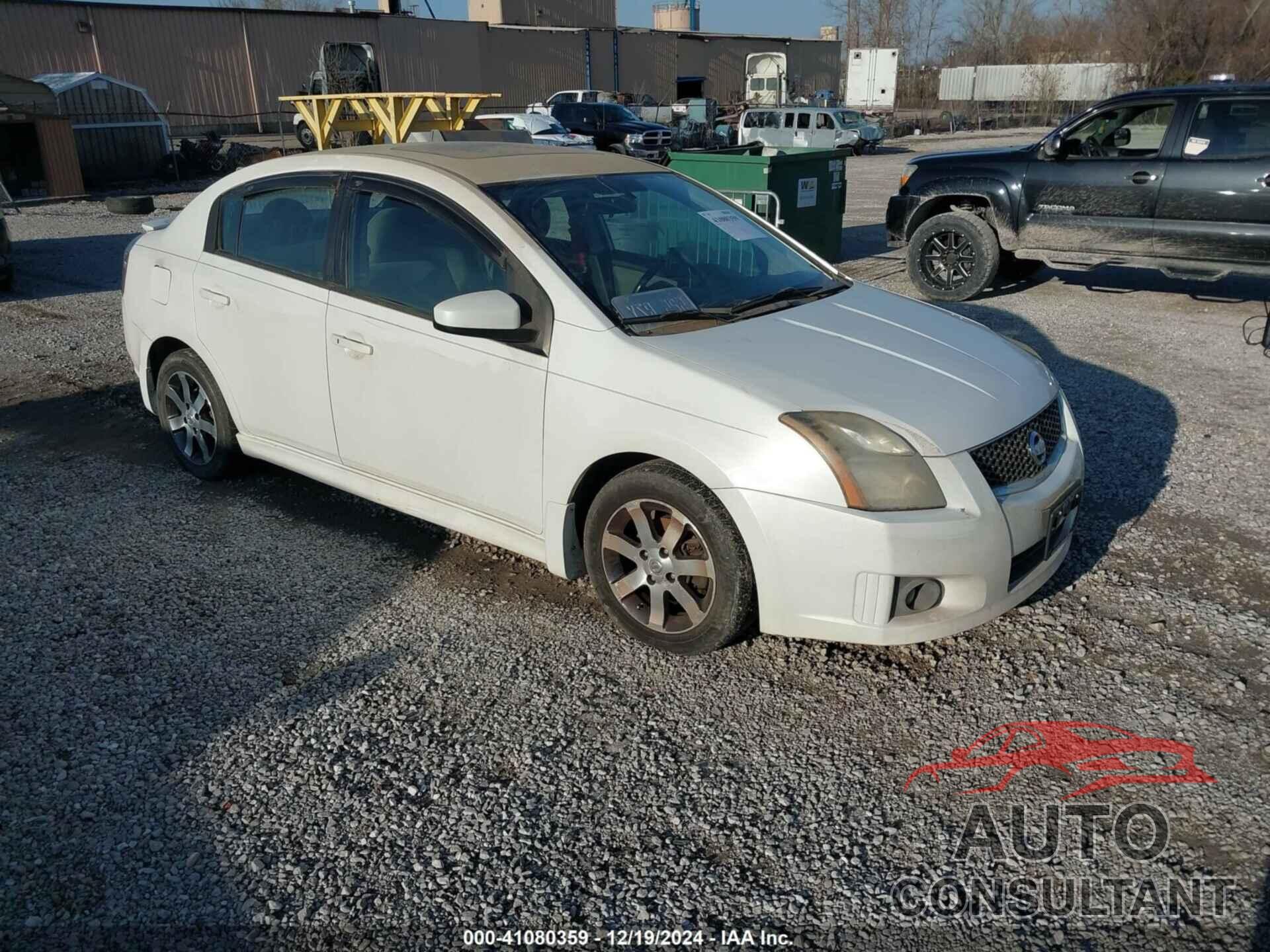 NISSAN SENTRA 2011 - 3N1AB6AP2BL718932