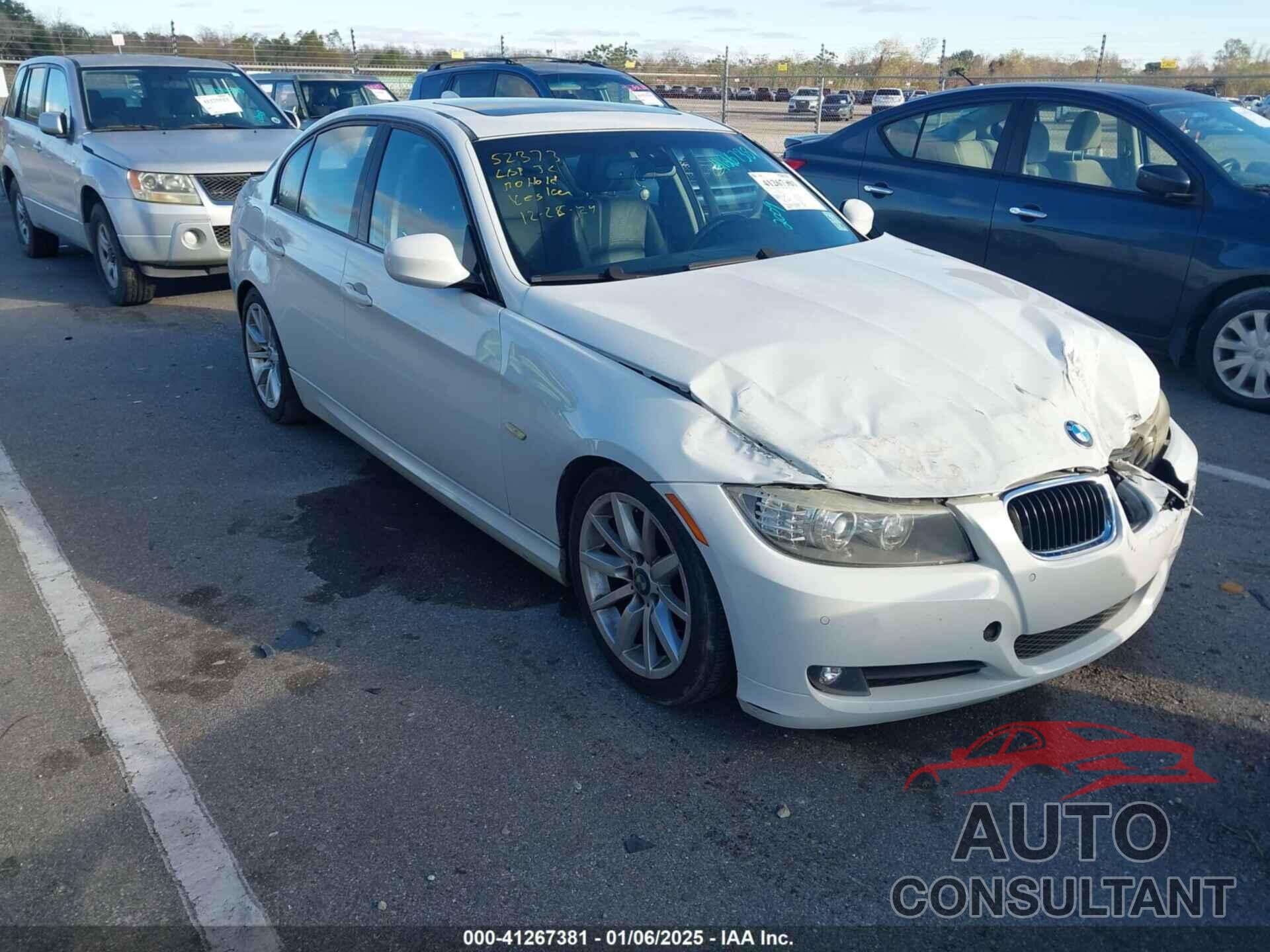 BMW 328I 2009 - WBAPH77519NM30263