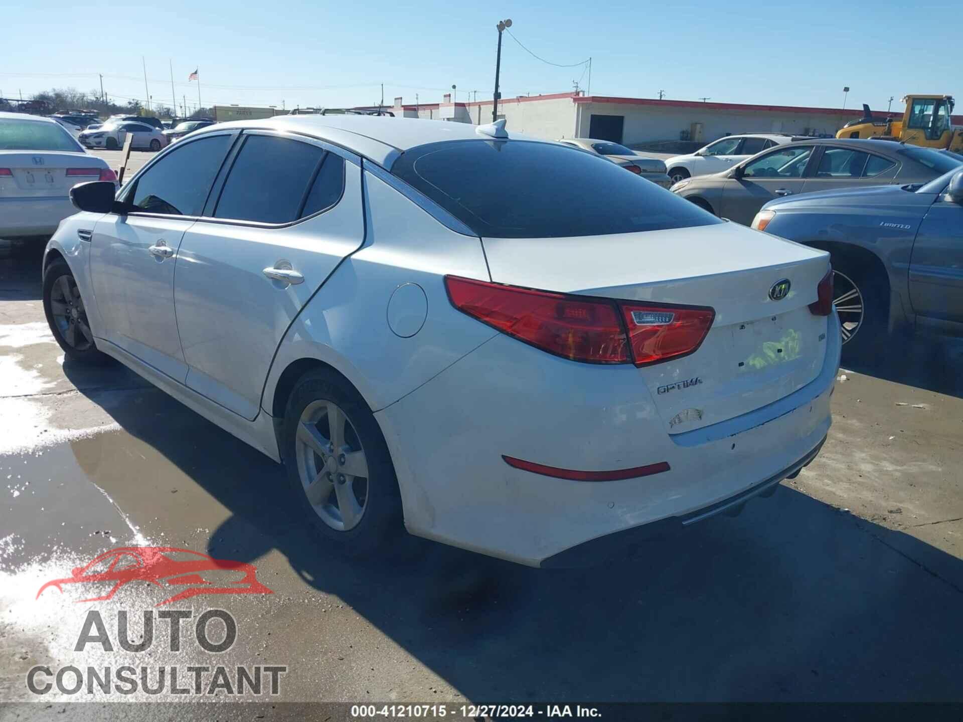 KIA OPTIMA 2015 - KNAGM4A72F5628320