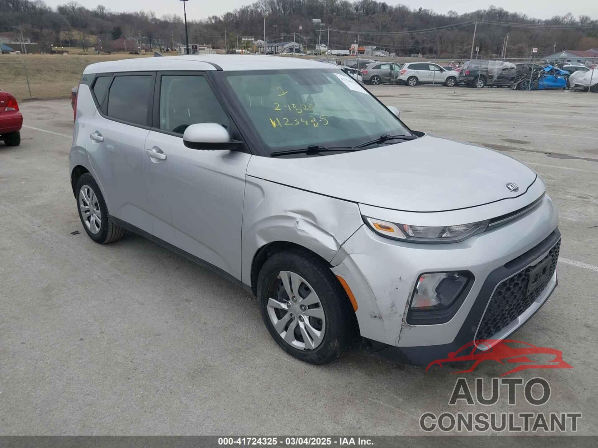 KIA SOUL 2020 - KNDJ23AU2L7723121
