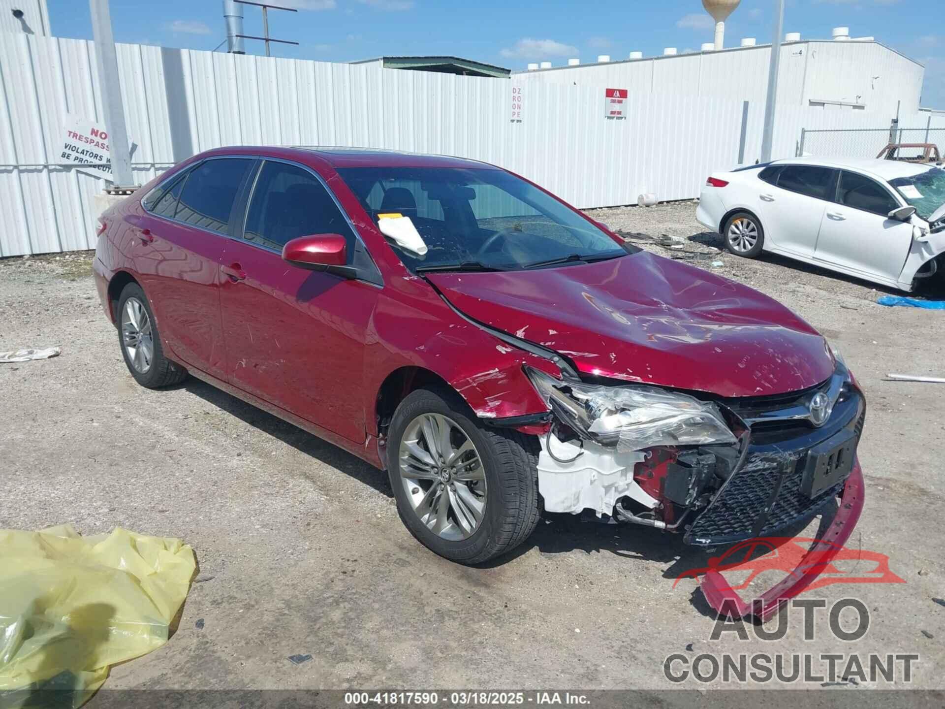 TOYOTA CAMRY 2017 - 4T1BF1FK5HU779546