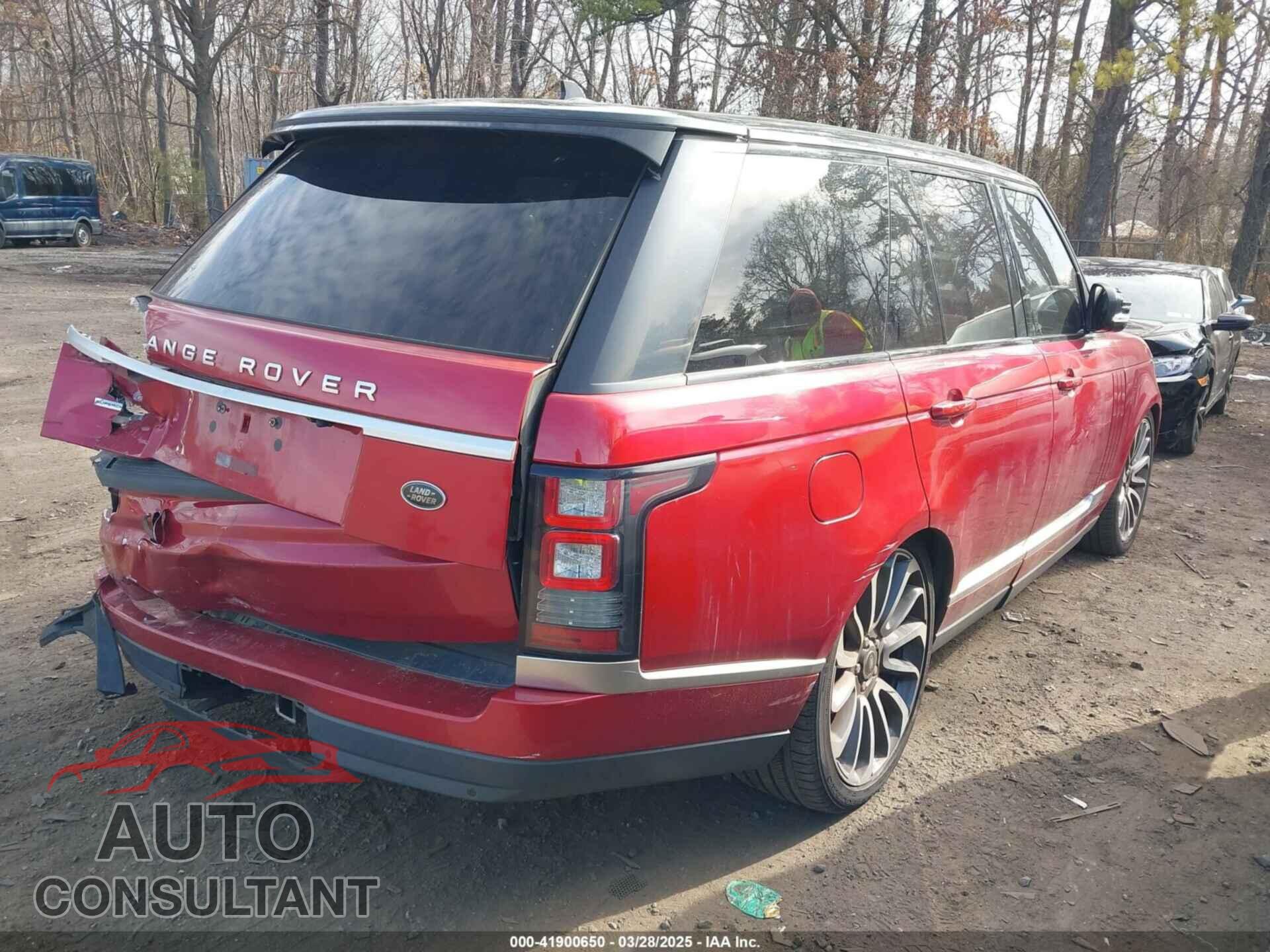 LAND ROVER RANGE ROVER 2016 - SALGS2EF4GA288202