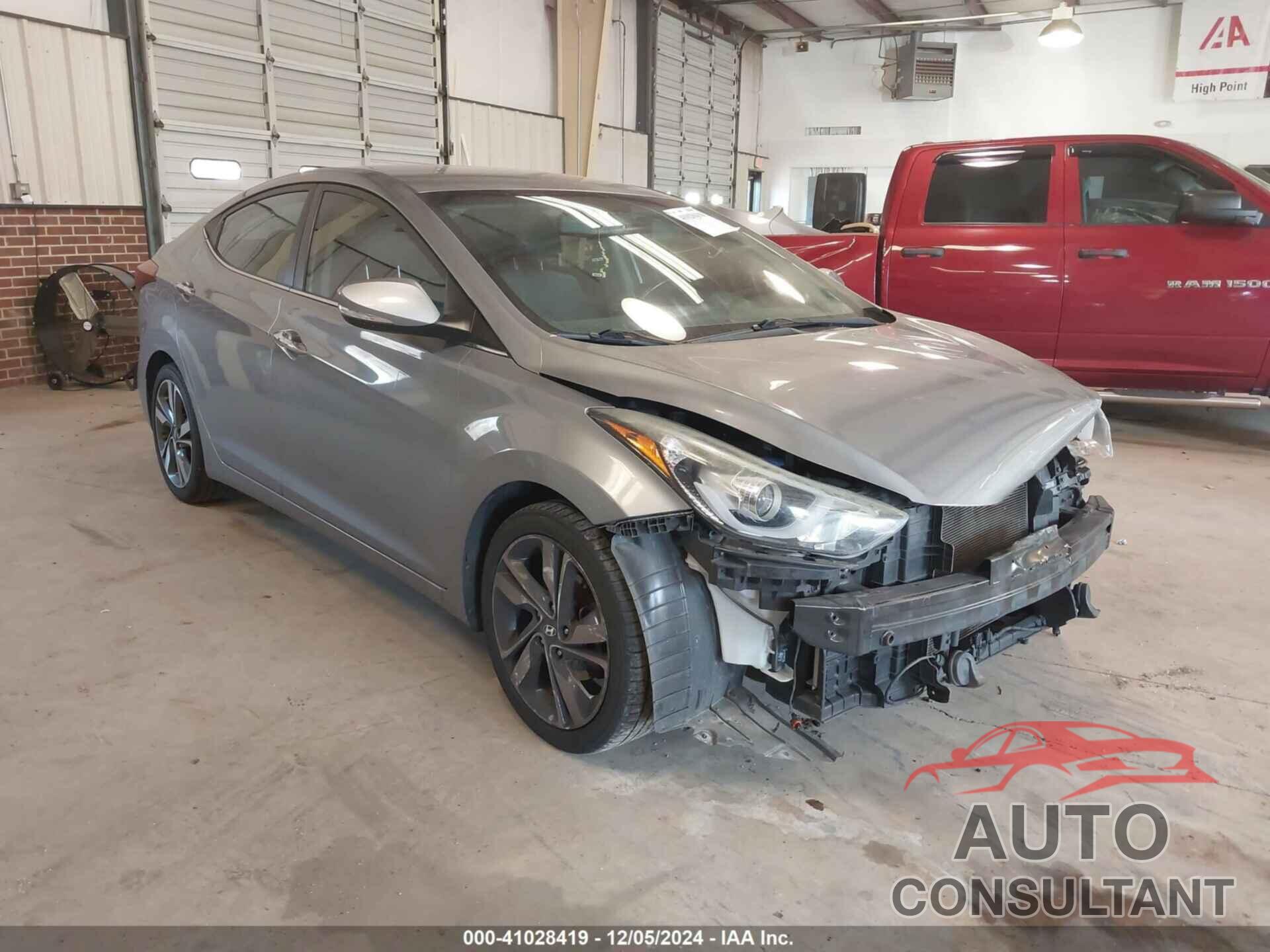 HYUNDAI ELANTRA 2016 - KMHDH4AE9GU477696