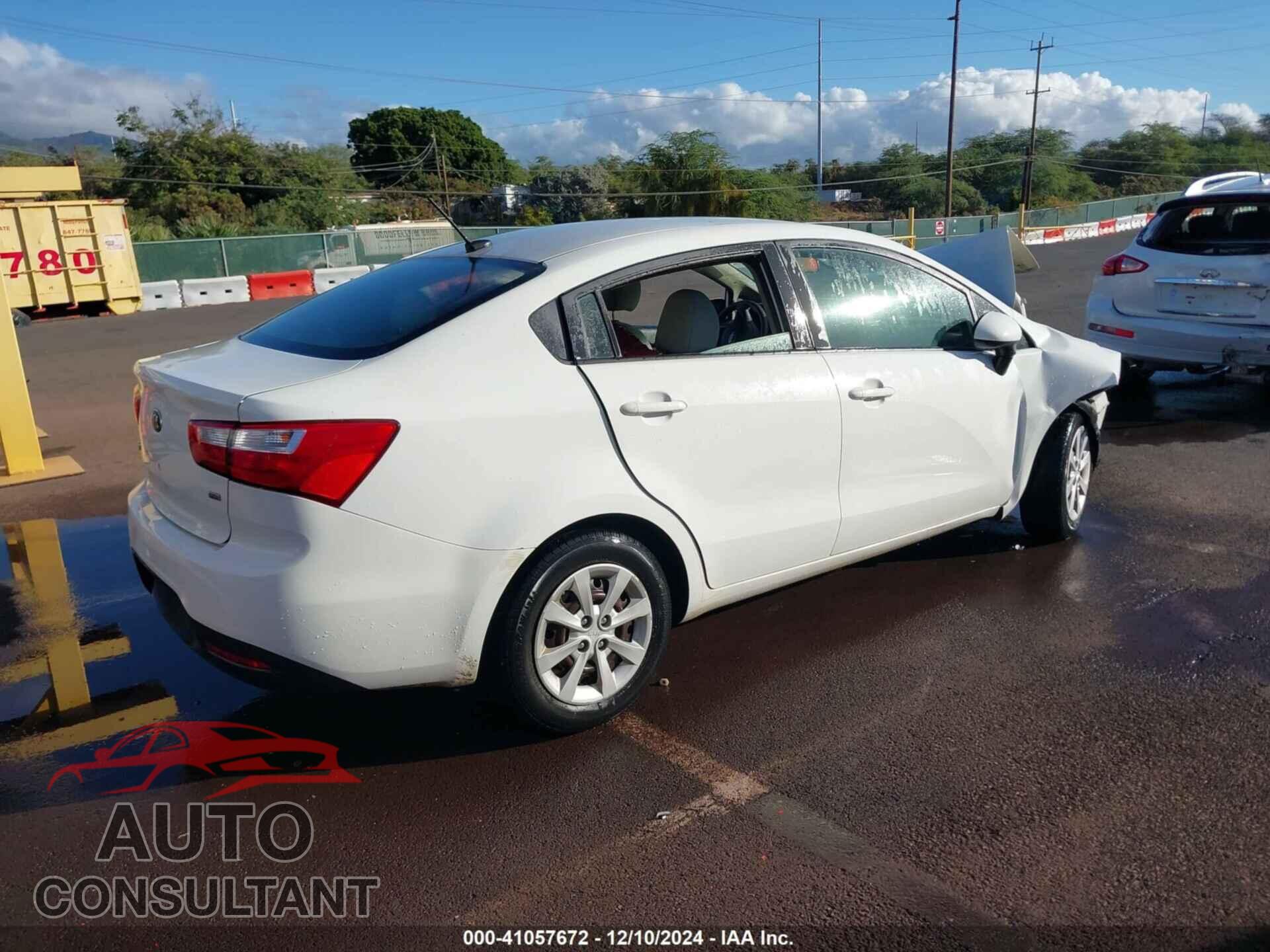 KIA RIO 2013 - KNADM4A37D6178302