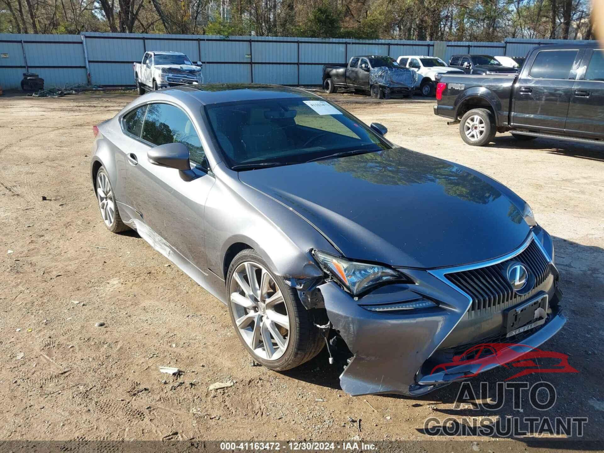 LEXUS RC 200T 2016 - JTHHA5BC0G5002752