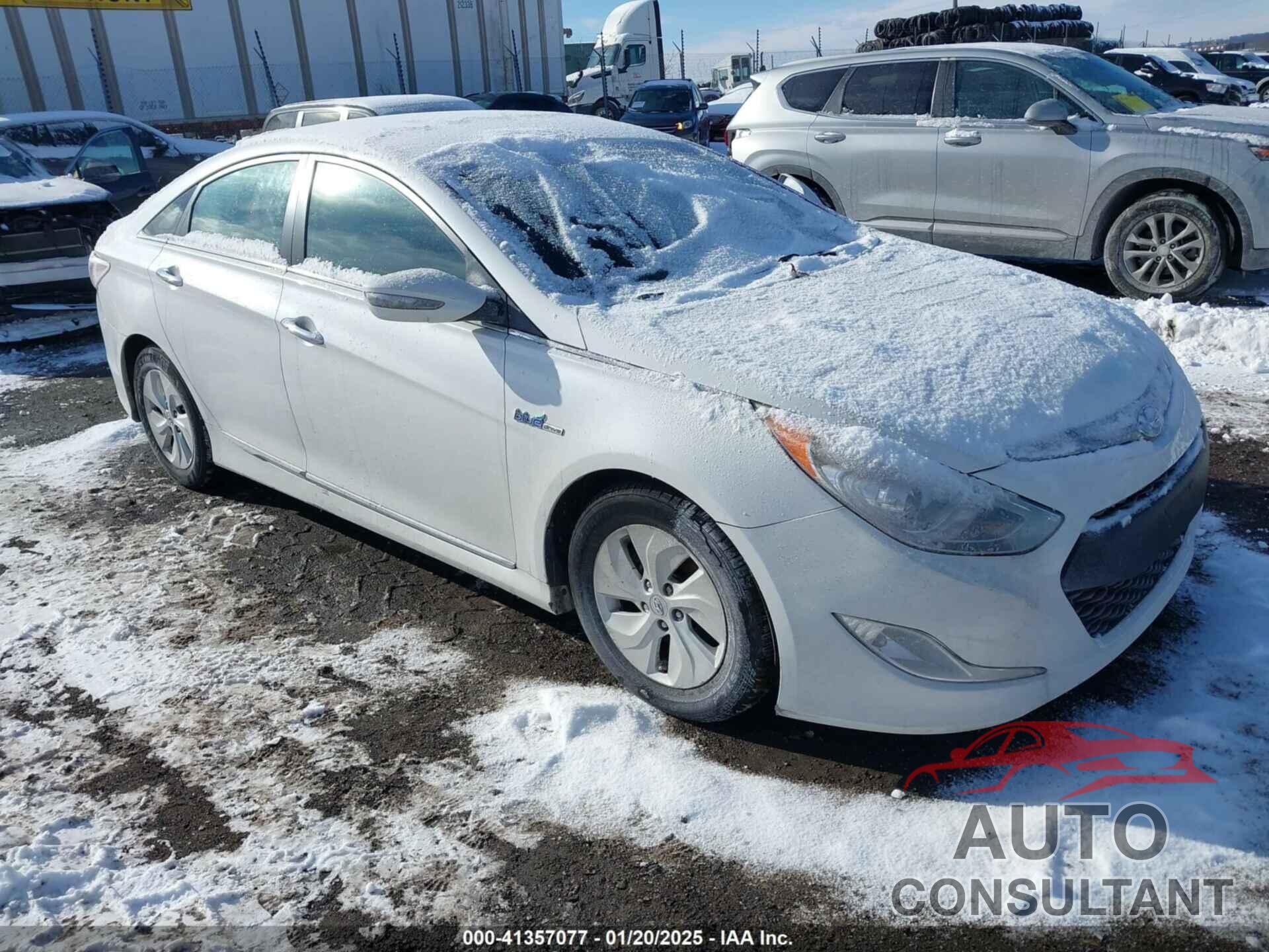 HYUNDAI SONATA HYBRID 2013 - KMHEC4A49DA074485