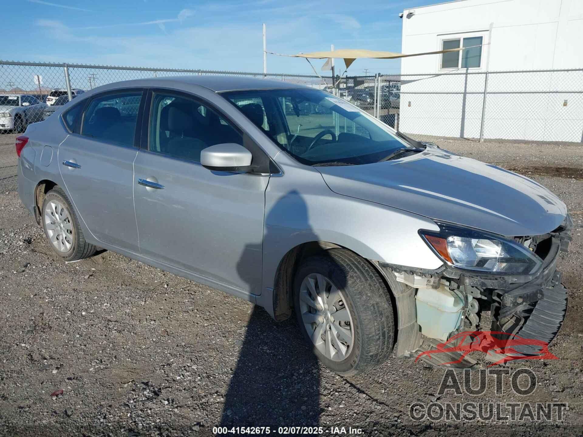 NISSAN SENTRA 2019 - 3N1AB7AP0KY445921