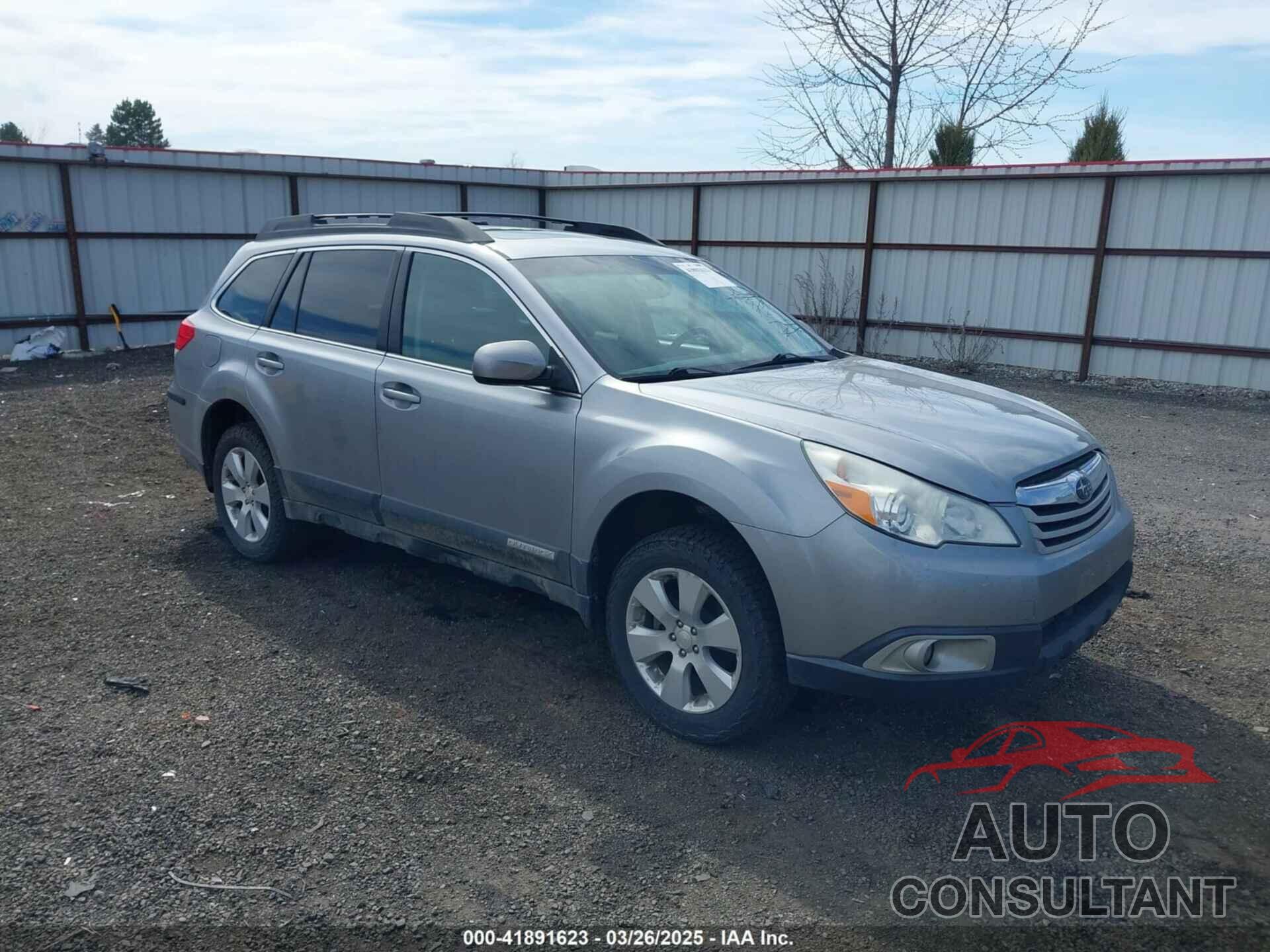 SUBARU OUTBACK 2011 - 4S4BRCGC7B3442254